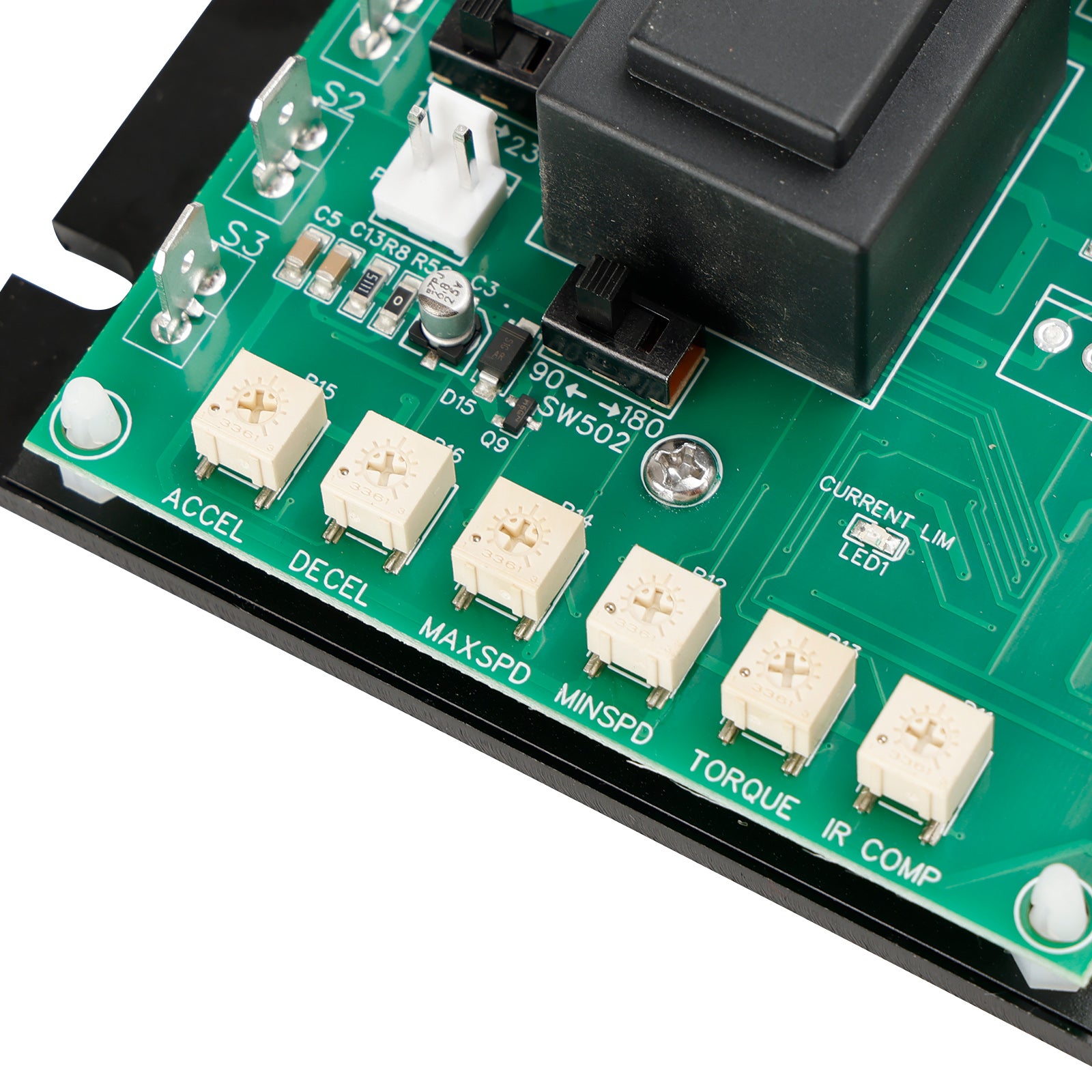 Controlador de velocidad del motor de CC MM23001C Entrada de ley de 115 o 230 voltios