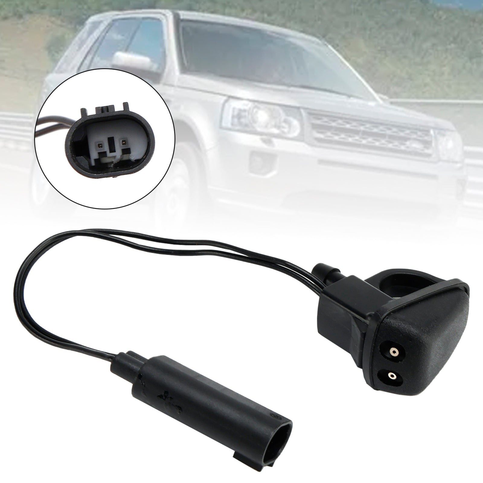 Buse de lave-phare avant droite pour Land Rover Freelander 2 (2006-2014).