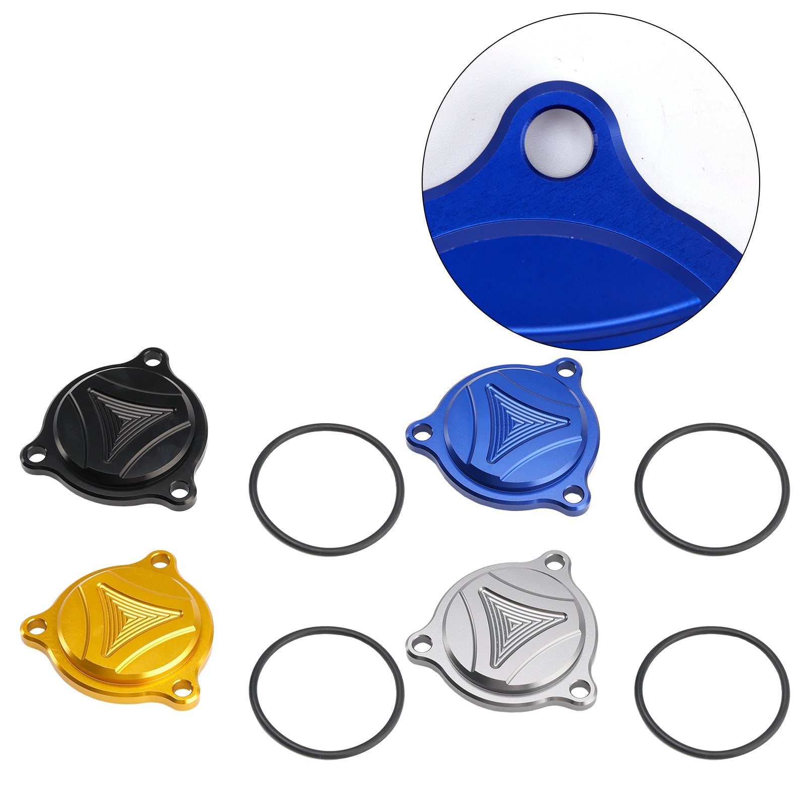 TAPA DE FILTRO DE ACEITE CNC PARA SUZUKI DRZ400 DRZ 400S DRZ 400SM DRZ400E 05-2025