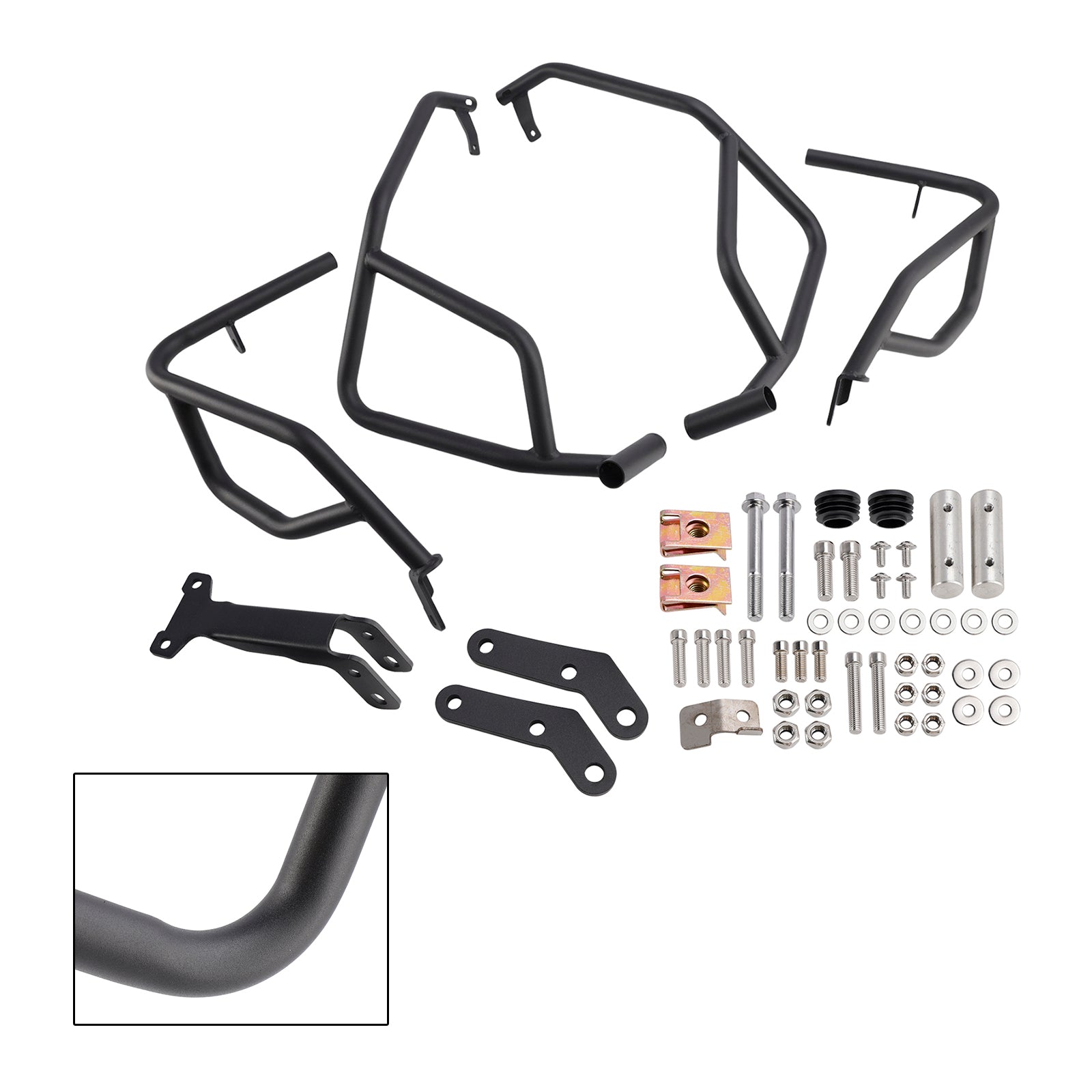 Barre de protection de moteur et de cadre pour Honda XL750 Transalp 2023-2024, argent