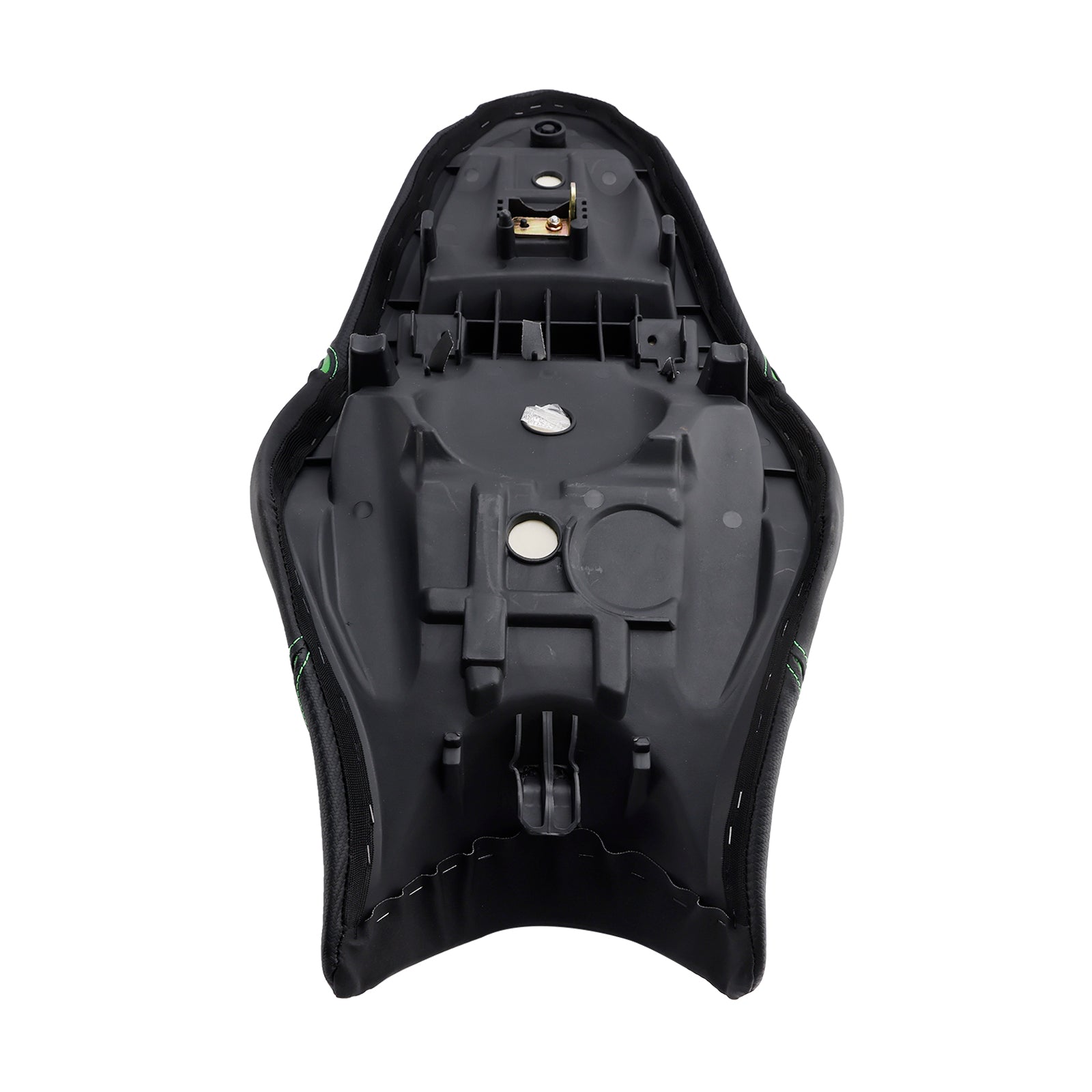 Selle pilote/passager complète coussinée verte pour Kawasaki Versys 650 2022-2024