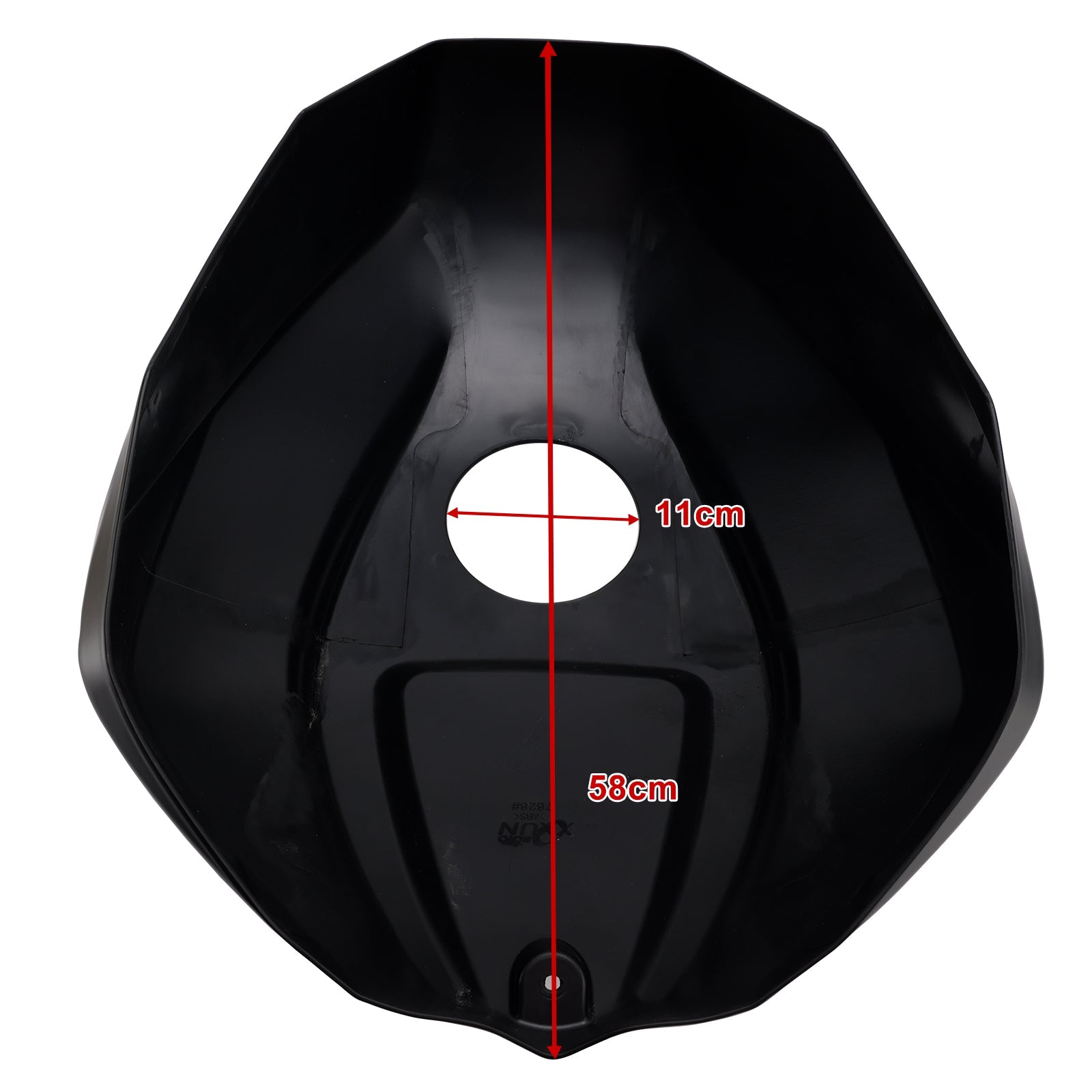 Garniture de carénage de couvercle de réservoir d'essence pour Aprilia RSV4 2021-2024