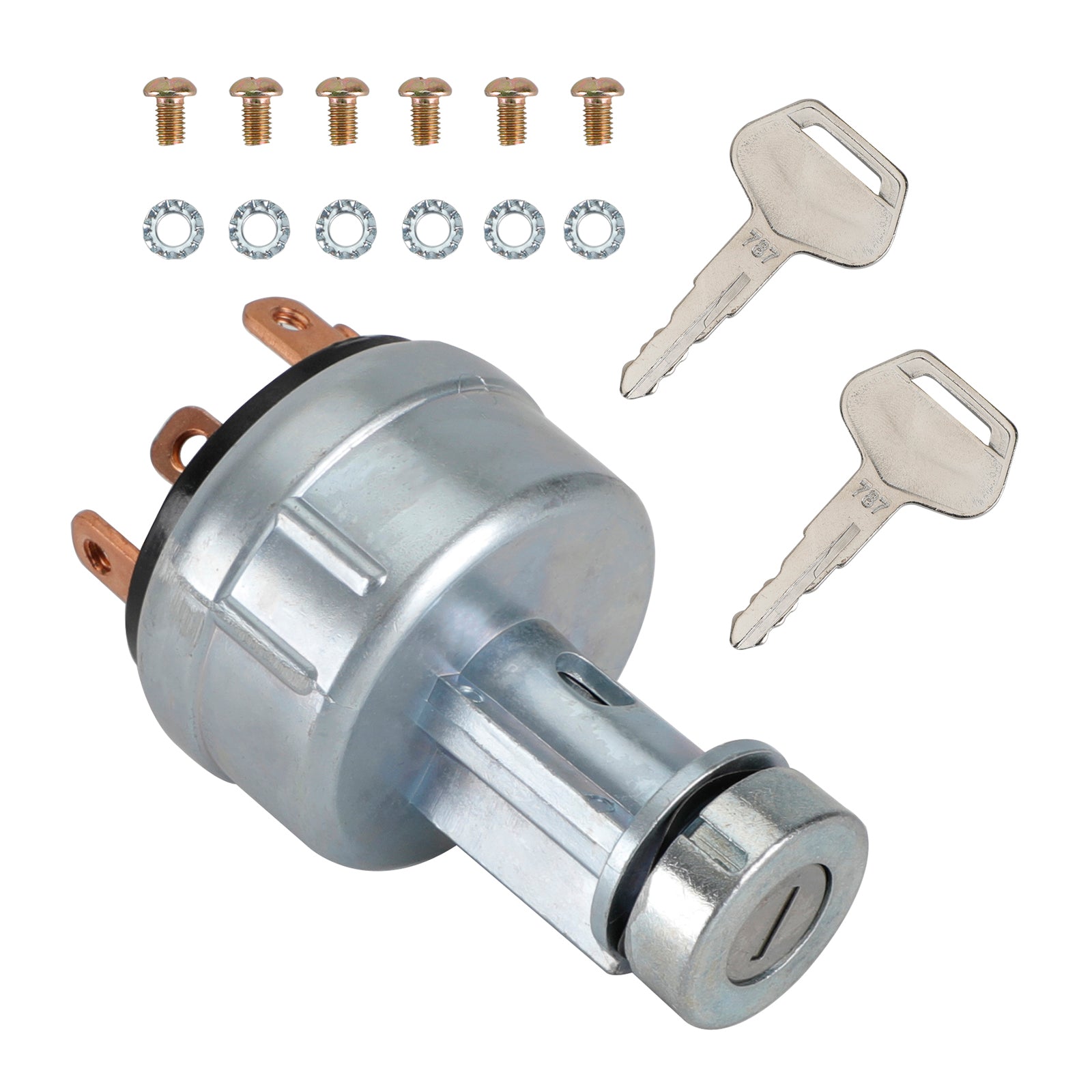 Interrupteur D'Allumage Avec Clés Pour Kubota Yanmar John Deere 08086-10000