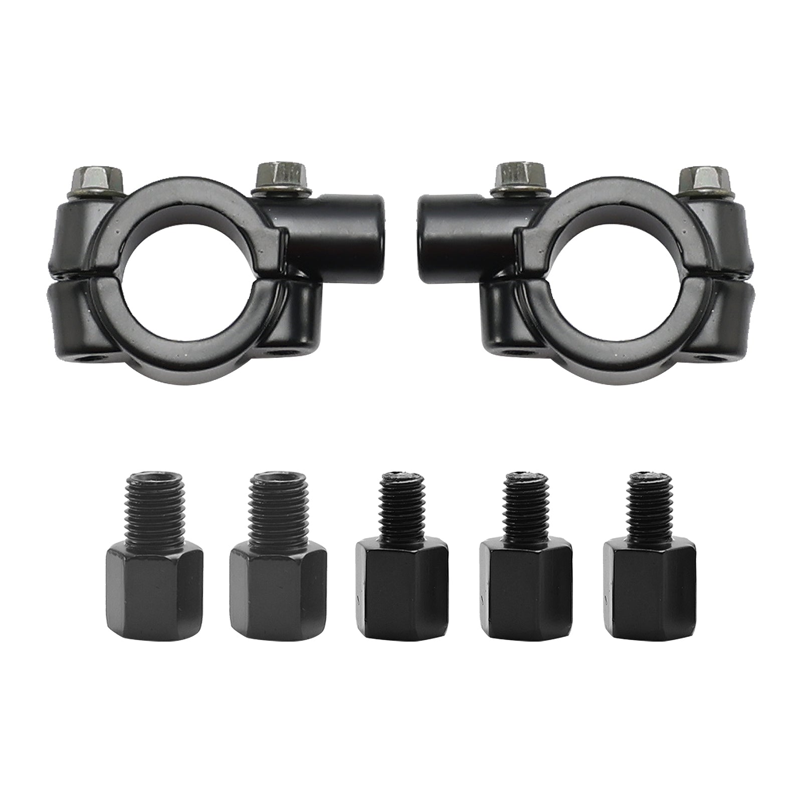 Kit de rétroviseurs Enduro à bras longs pour motos d'aventure, de tourisme et de sport double