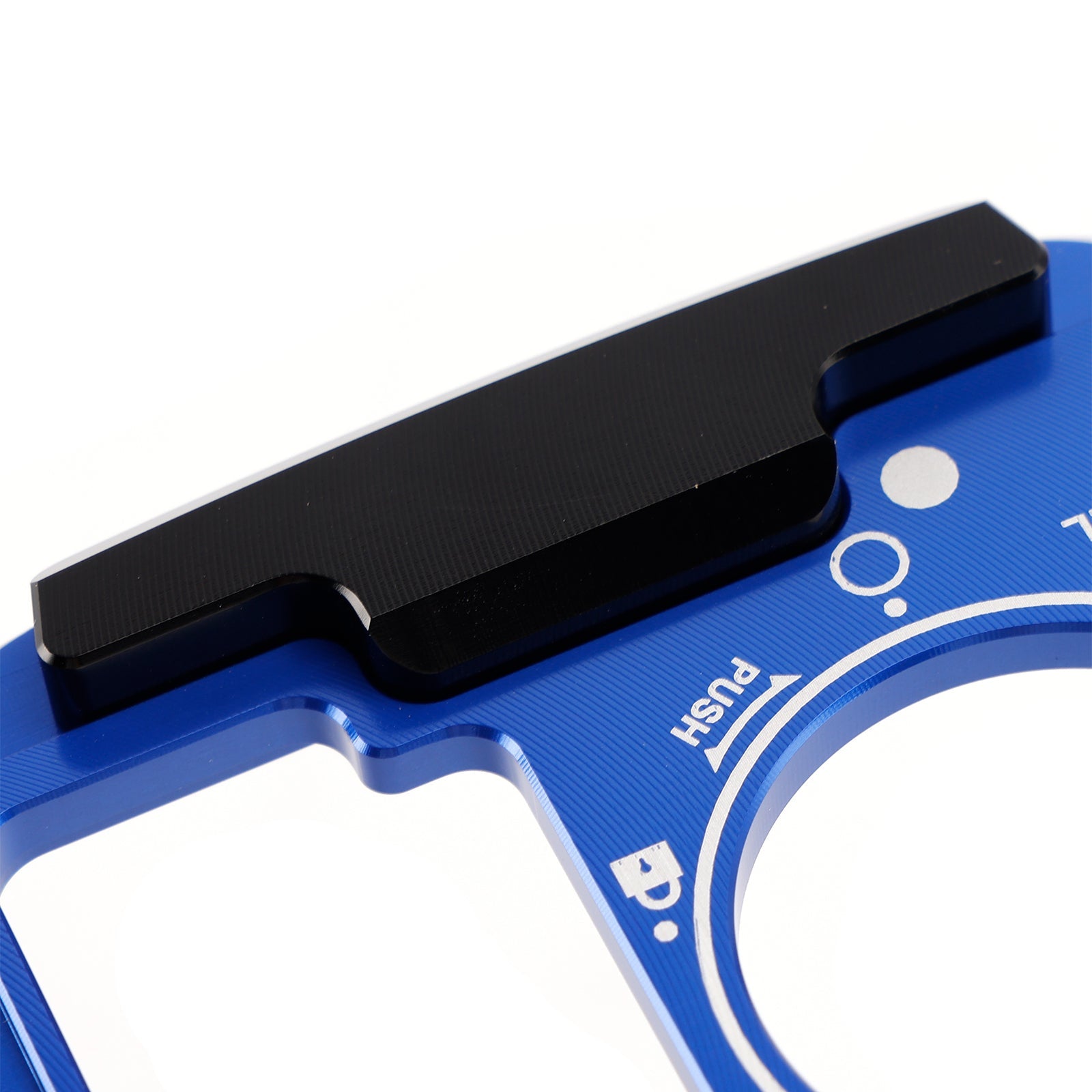Tapa cilíndrica de llave de aluminio azul para Honda NSS 350 Forza 350 300 2018-2023