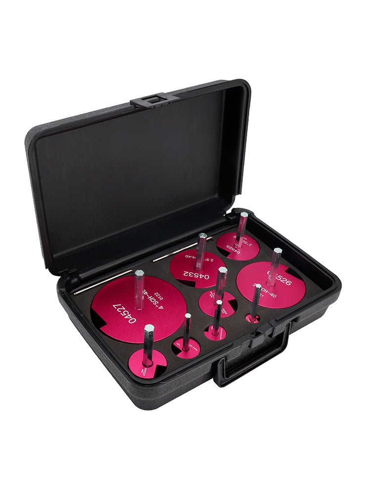 Kit de 9 Alésoirs pour Tuyaux PVC - Outil de Nettoyage pour Raccords - Pour perceuses 1/2"