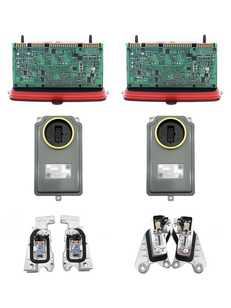 Conjunto de 8 módulos de control para faros adaptativos izquierdo y derecho para BMW 520i 2014-2016