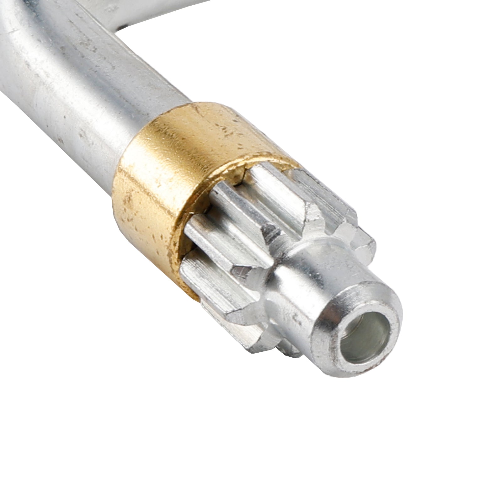 Manivelle pour camping-car coulissant avec engrenage à 10 dents à l'extrémité