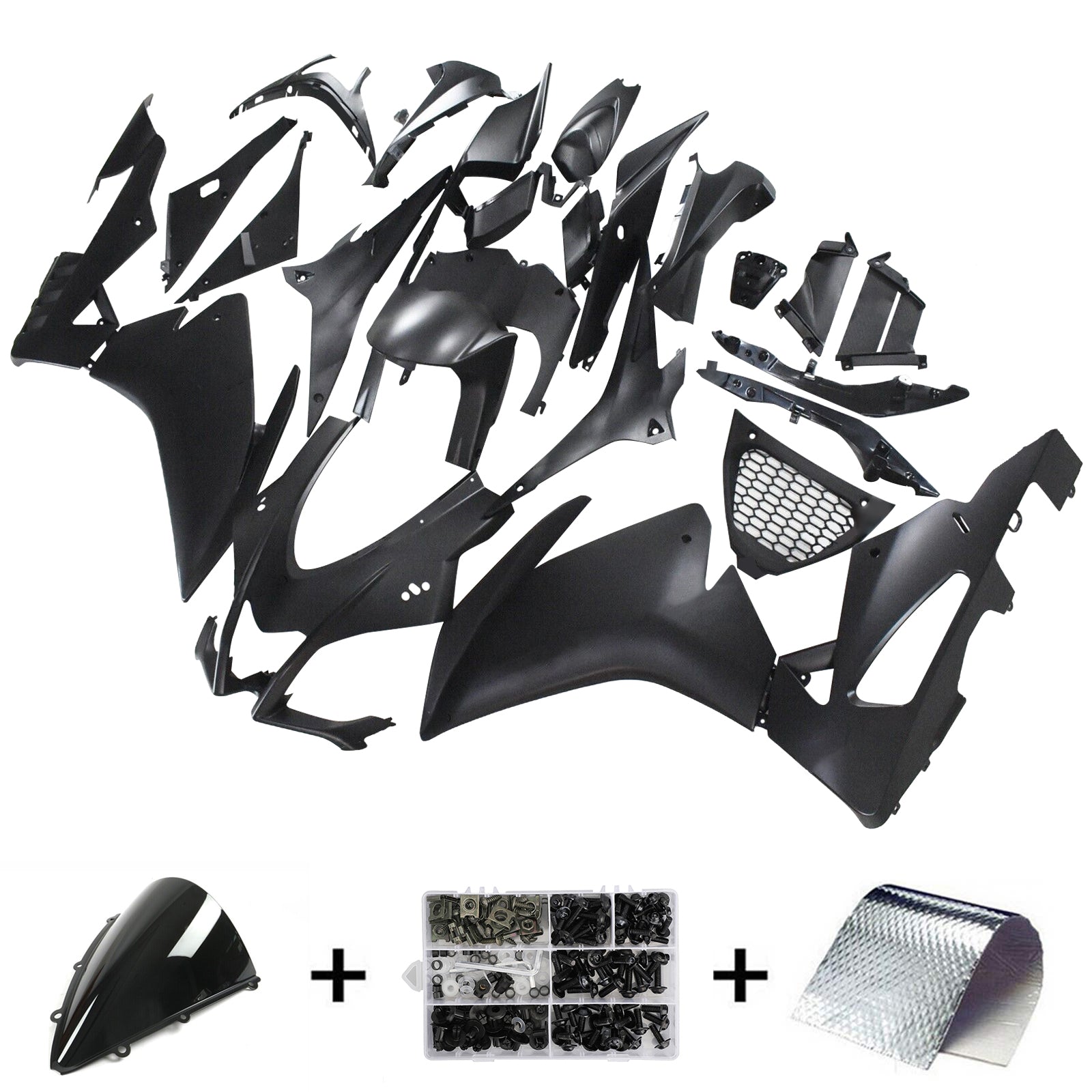 Amotopart Aprilia RSV4 1000 2016-2018 Kit Carénage Carrosserie Plastique