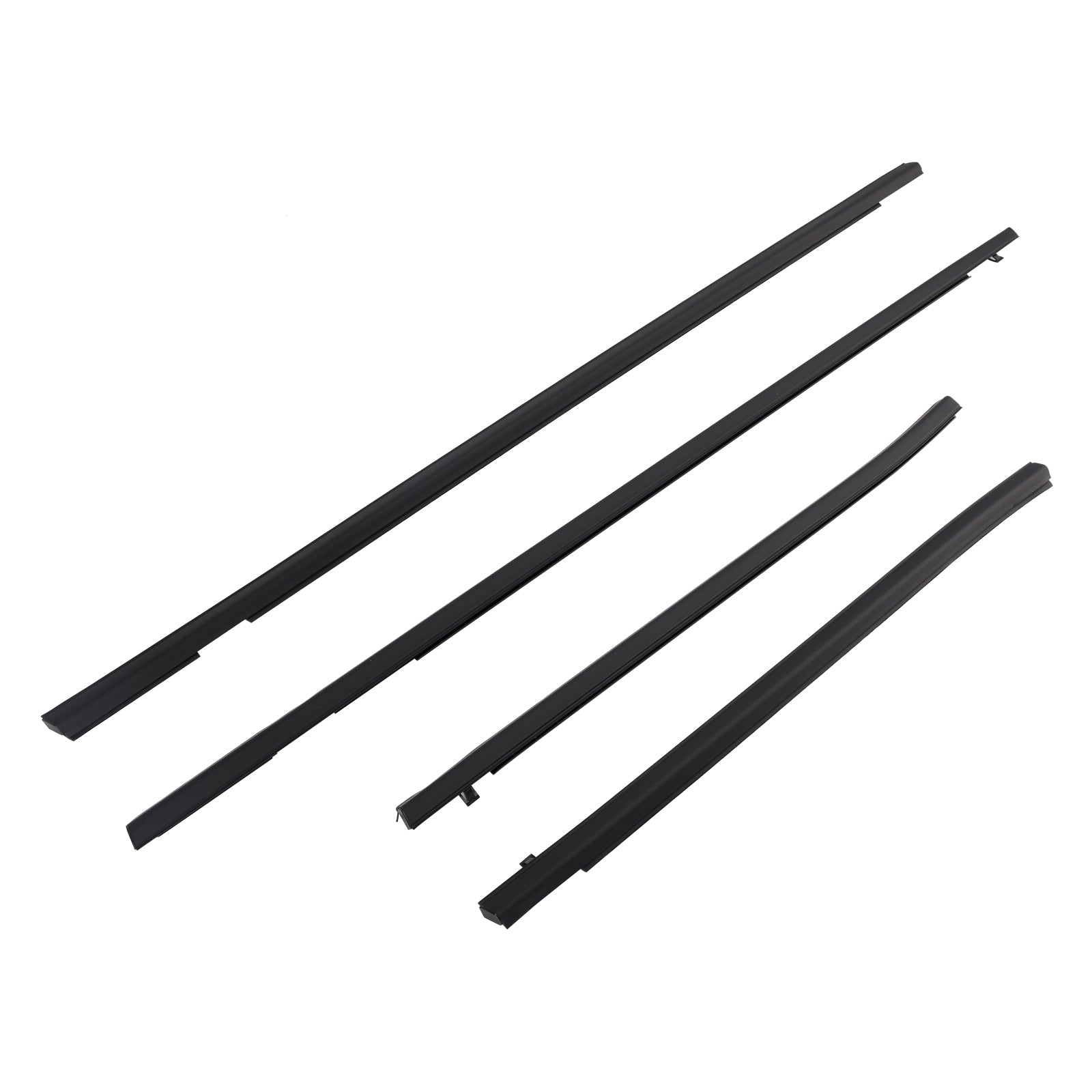 Joint d'étanchéité en caoutchouc pour ceinture de porte Honda FIT JAZZ 1re génération 2001-2008, 4 pièces