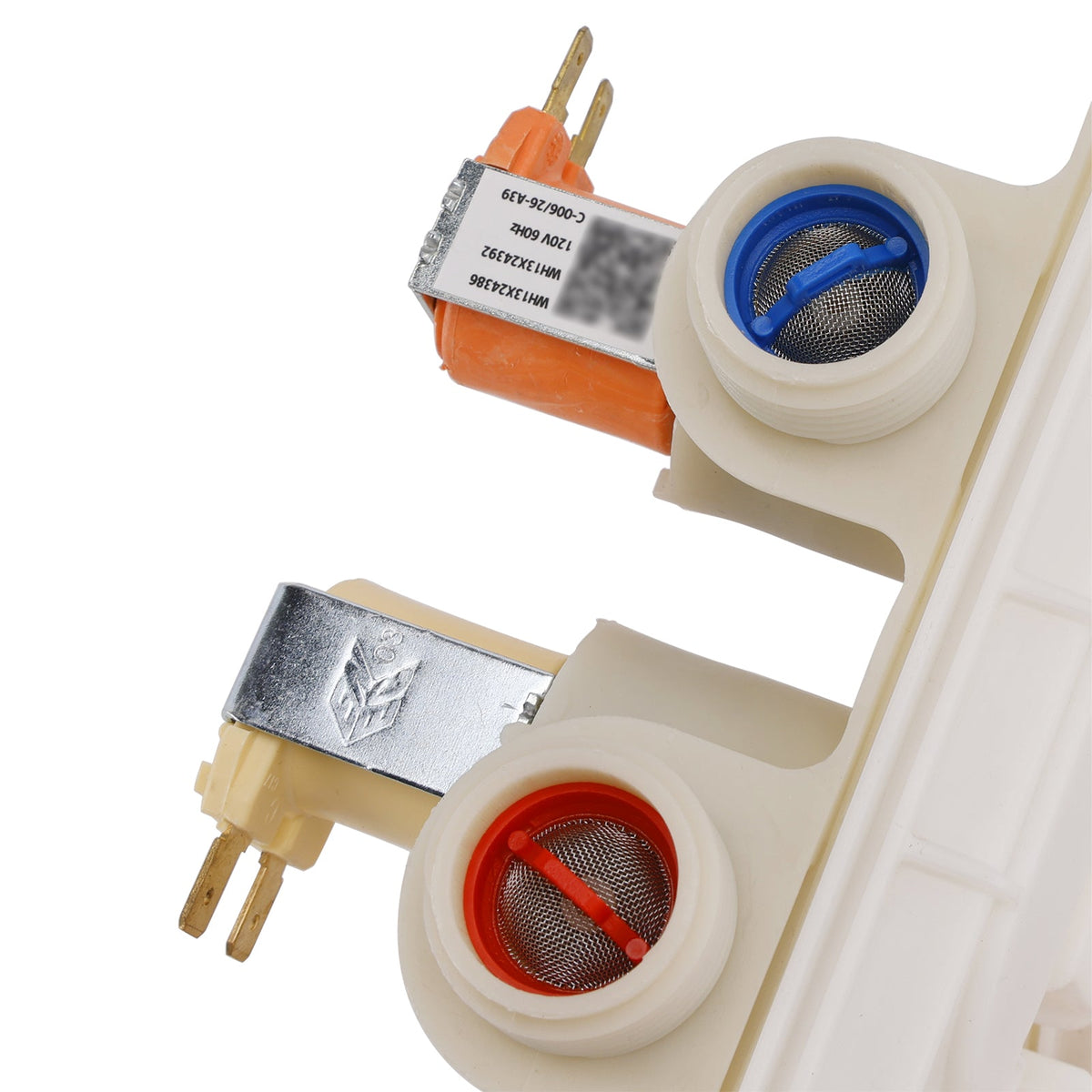 Válvula solenoide de entrada de agua WH13X26535 para lavadoras GE