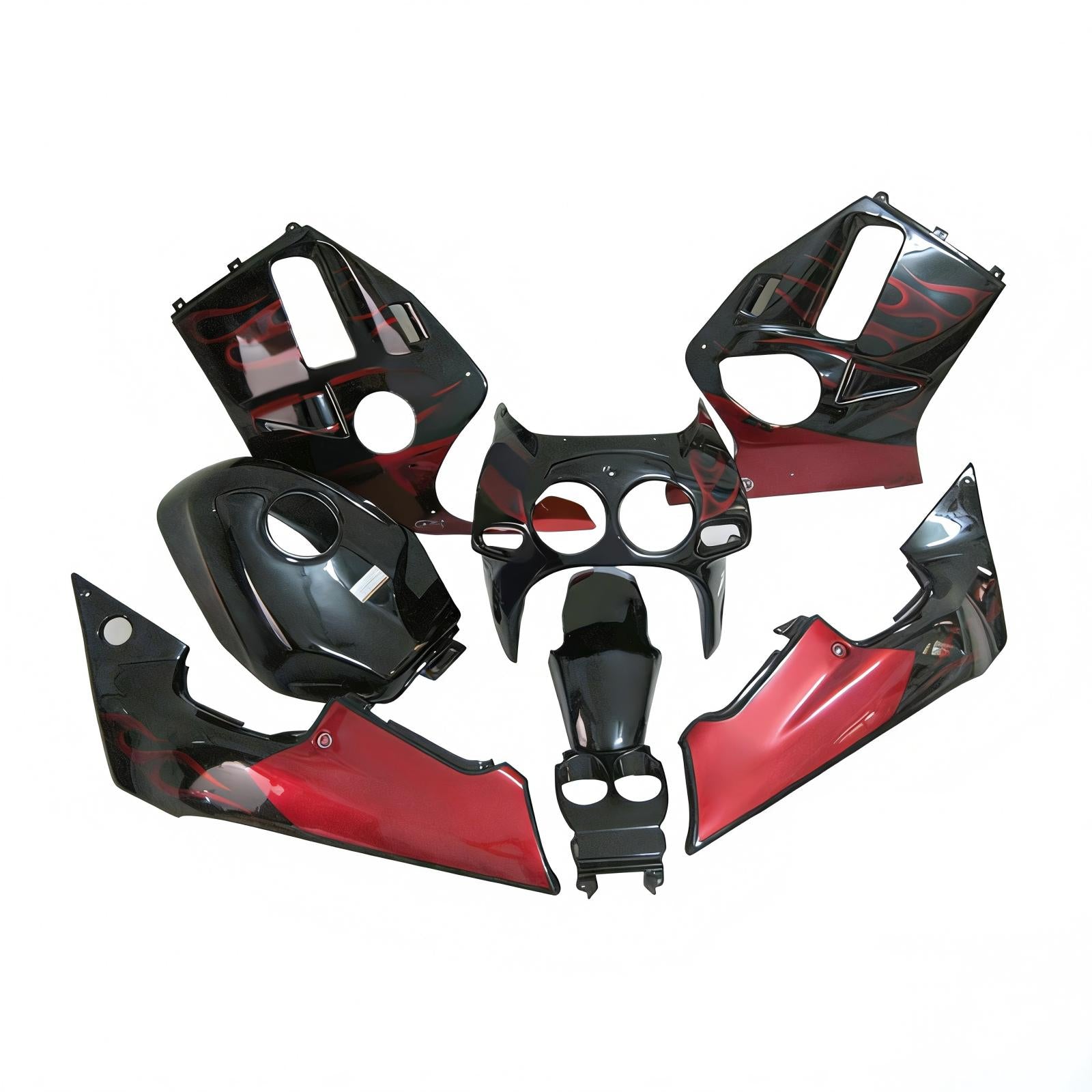 Kit de carénage en plastique injecté pour Honda CBR250RR MC19 1988-1989