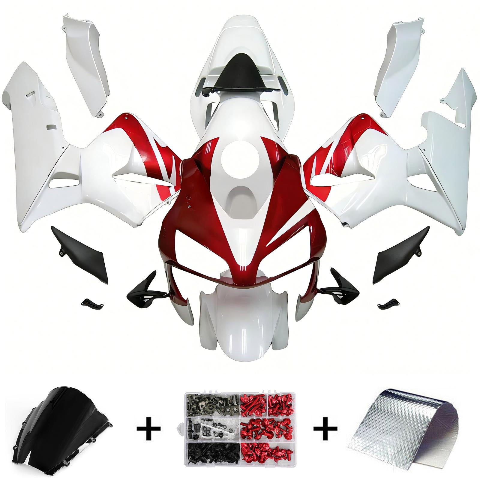 Kit de carénage par injection, carrosserie en plastique ABS pour Honda CBR600RR 2003-2004 F5
