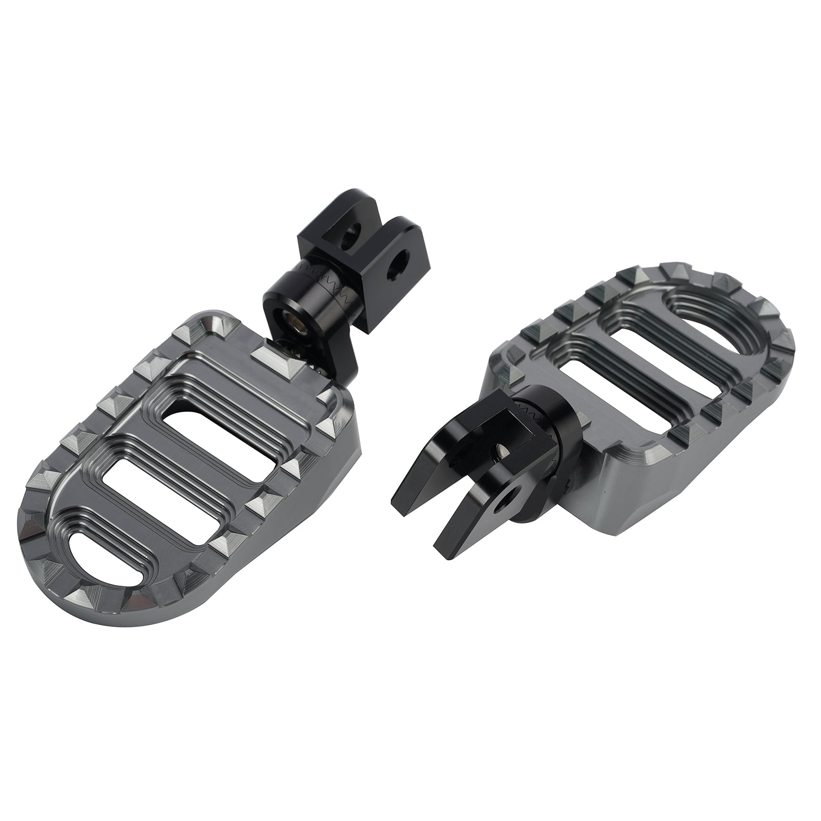 Avant Repose-pieds pour Suzuki Boulevard M50/C50 2005-2015 Gris