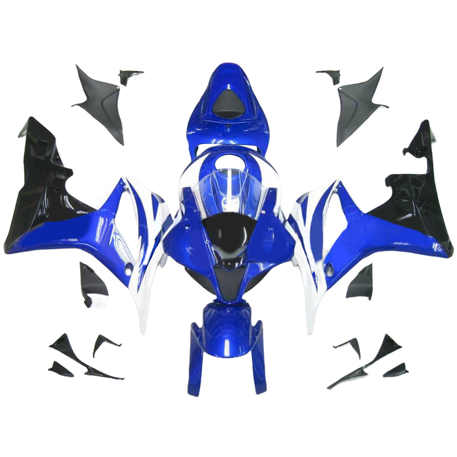 Kit de carénage par injection, carrosserie en plastique ABS pour Honda CBR600RR 2007-2008 F5