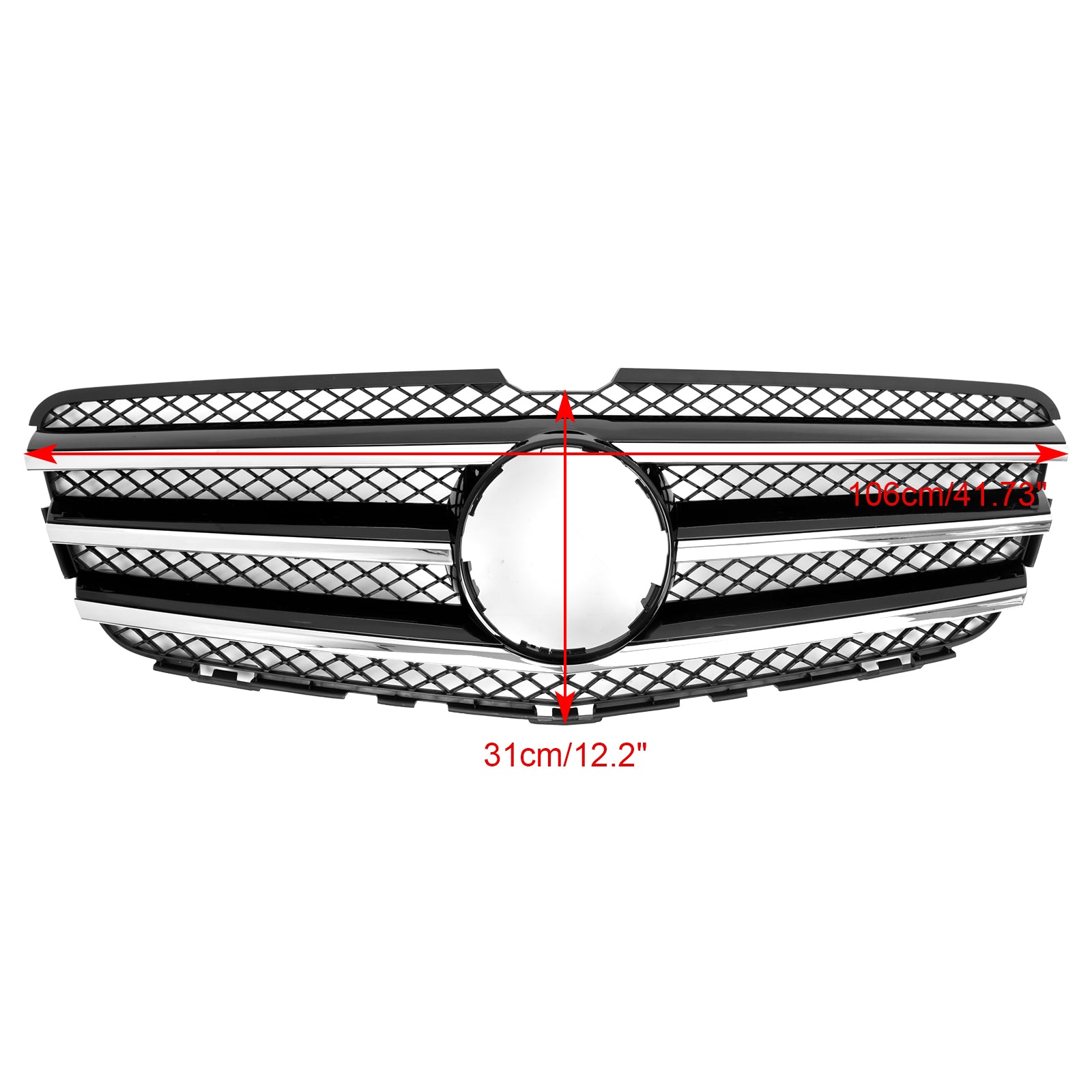 Front Bumper Grill Grille A2518801583 Pour Mercedes-Benz R Class W251 2010-2013