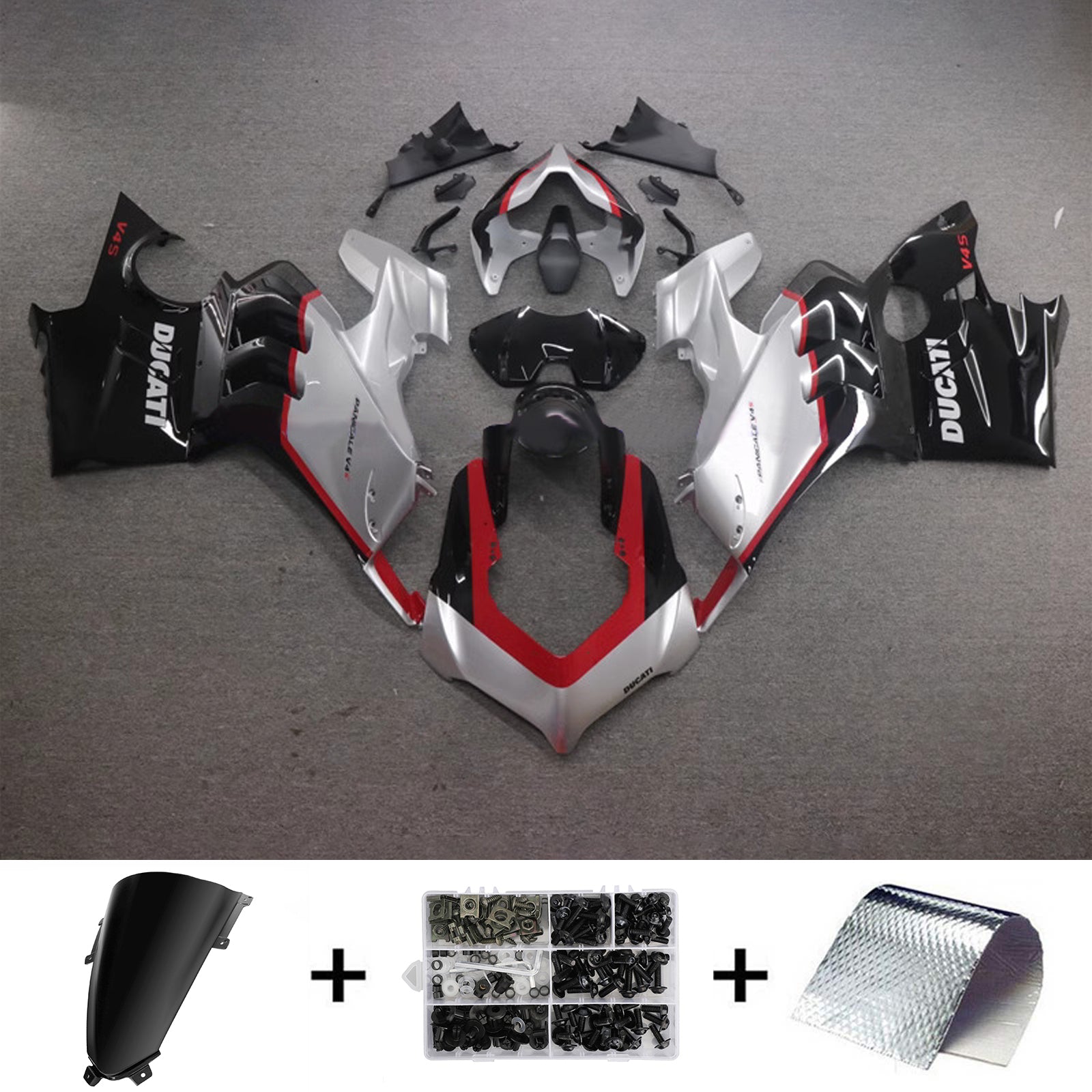 Kit de carénage par injection Ducati Panigale V4/V4S 2022-2024 2023-2024 V4SP/V4R