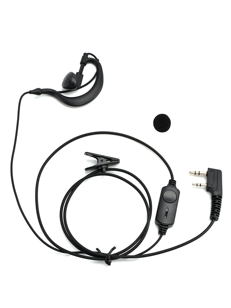 Casque d'écoute avec fil de pression K-031, pour TK-208 TH-D7 RPU416A KG-UVD1 TG-K4AT