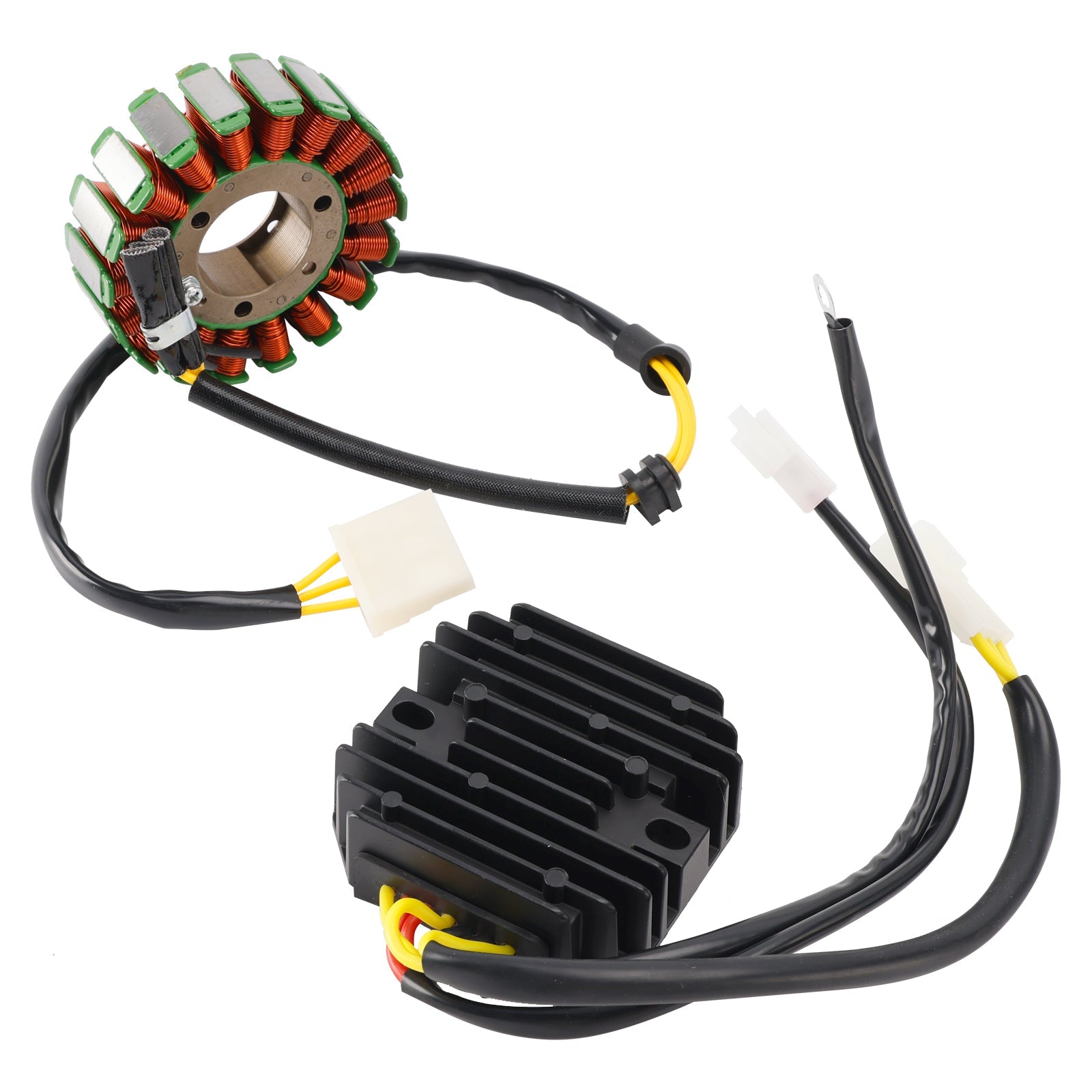 Stator d'alternateur et régulateur-redresseur pour Duk 125 2011-2021 et Duk 200 2012-2021