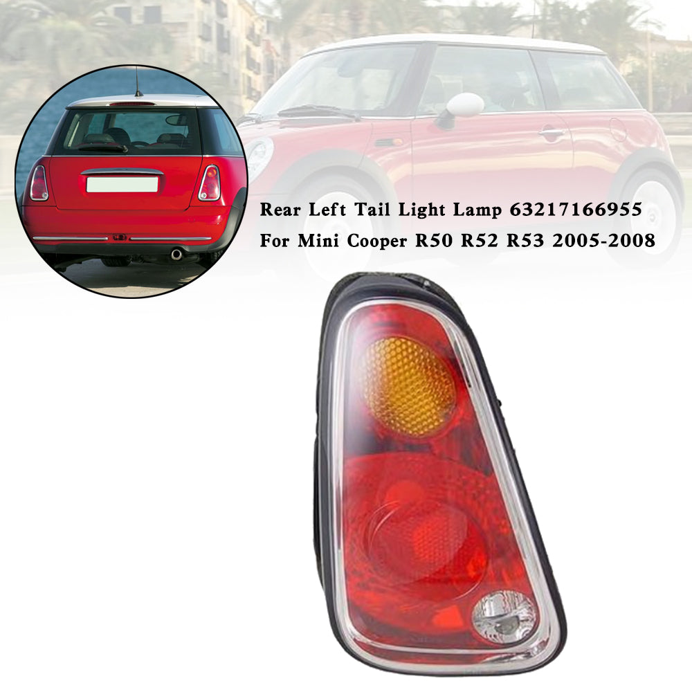Rear Left Tail Light Lamp 63217166955 Pour Mini Cooper R50 R52 R53 2005-2008