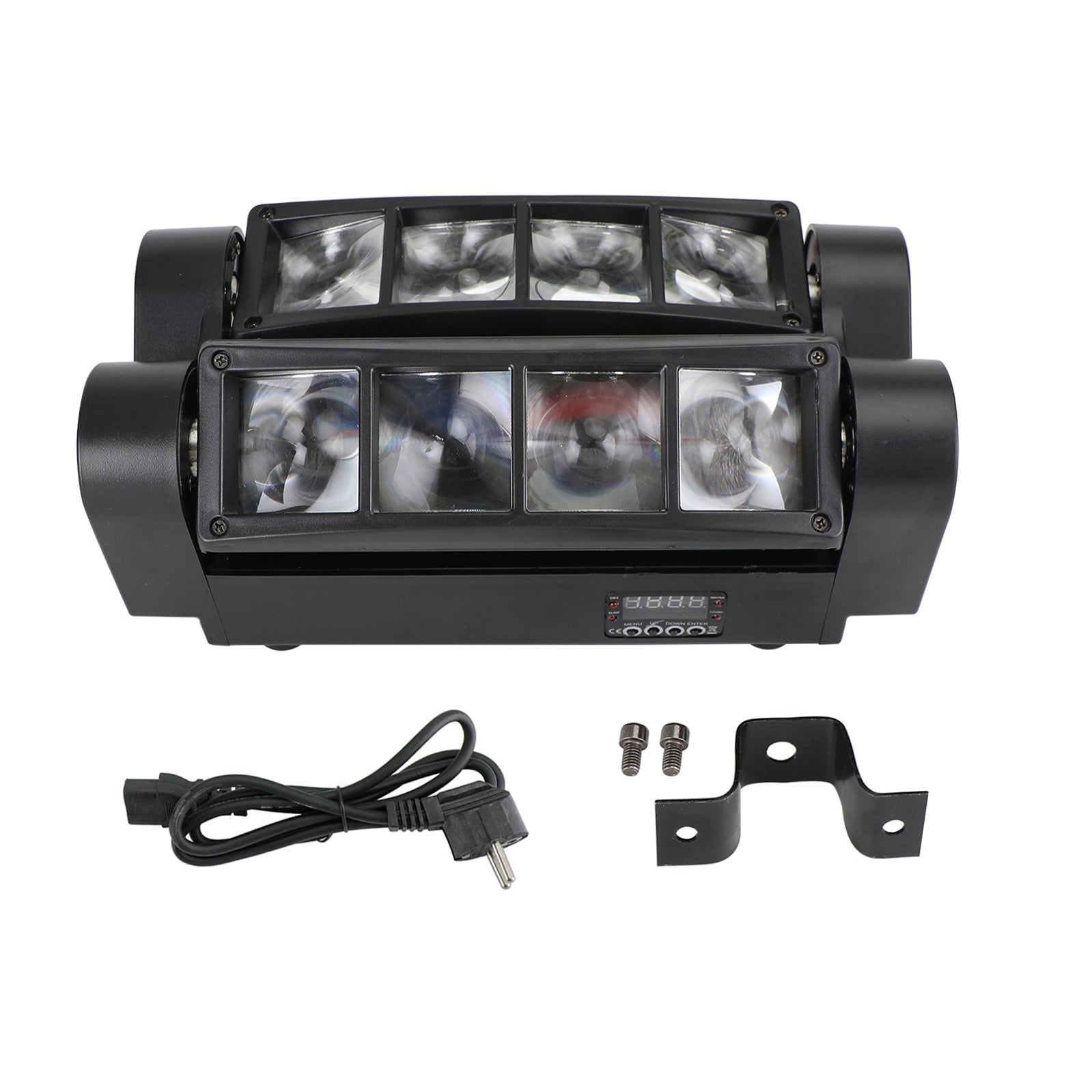 80W 8LED RGBW Spider Moving Head Stage valokeila DMX Disco Party DJ Valo