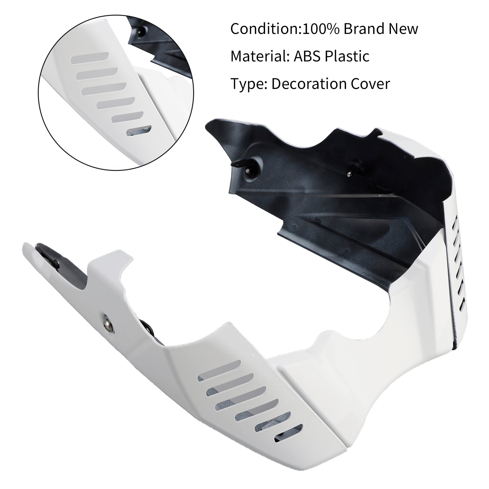 Sabot moteur inférieur et protection de carénage pour Yamaha XSR900 (2022-2025)