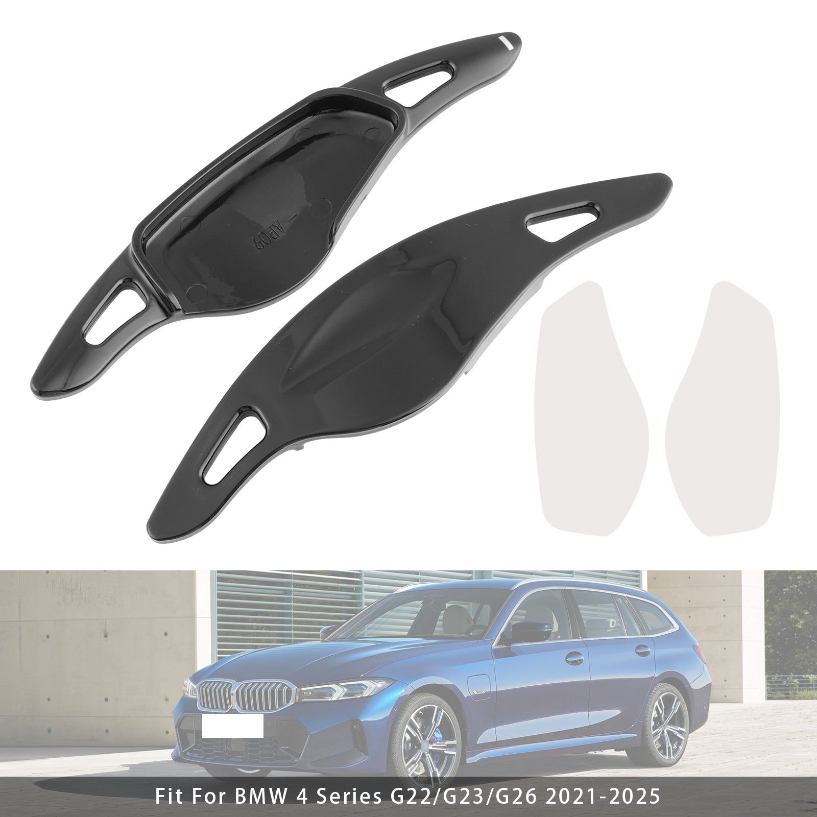 Extensions de palettes de changement de vitesse au volant pour BMW G20, G21, G30, G31, F40, F22, noir