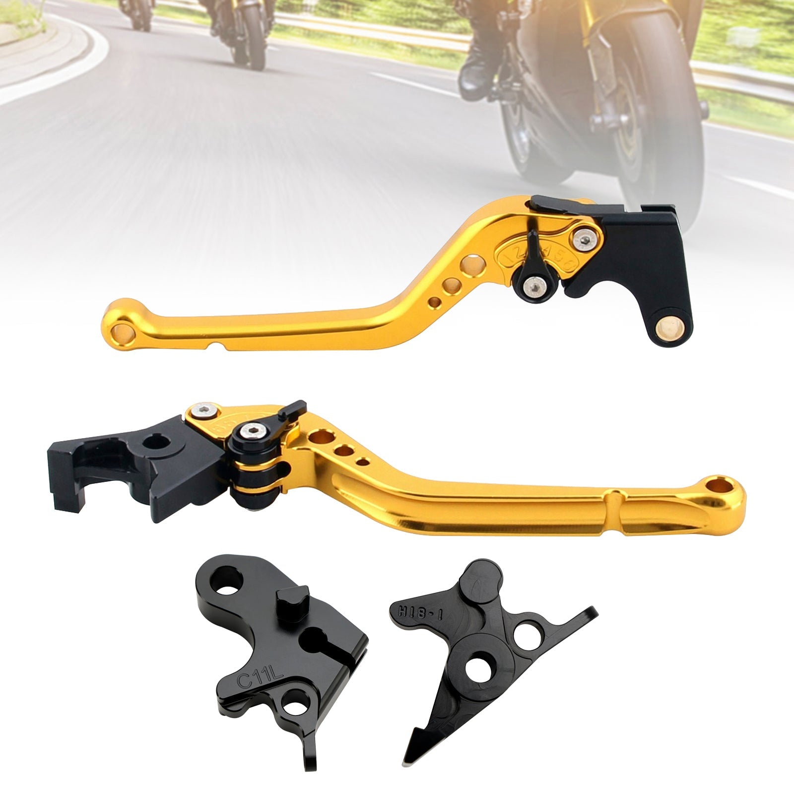 Długa dźwignia hamulca i sprzęgła dla Honda CRF1100L Africa Twin 2020-2021