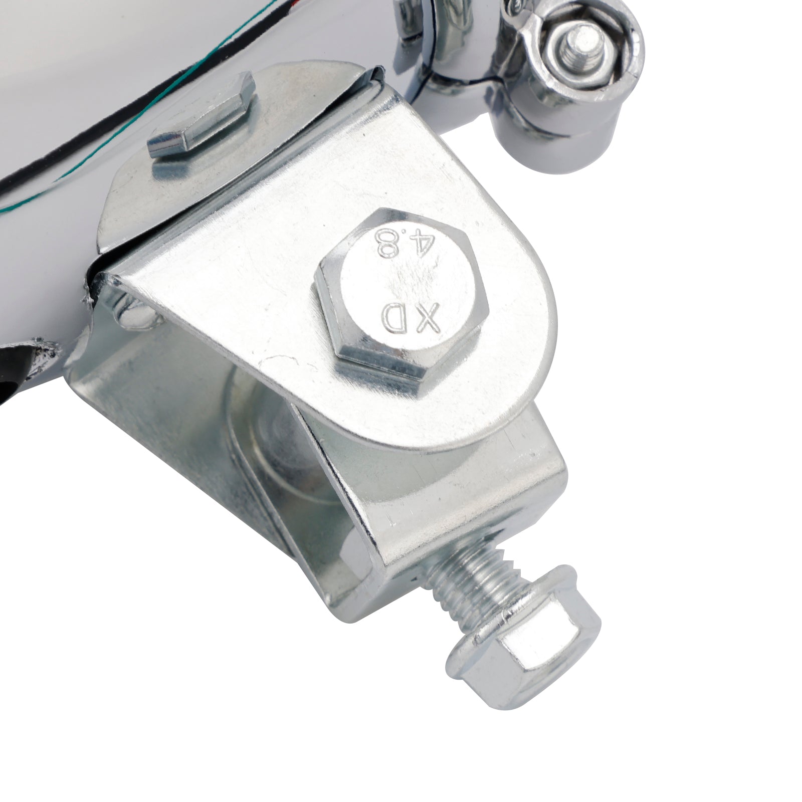 Gepersonaliseerd verchroomd chroom mist licht, compatibel met racer-, bobber- en chopper -modellen, N ° D17