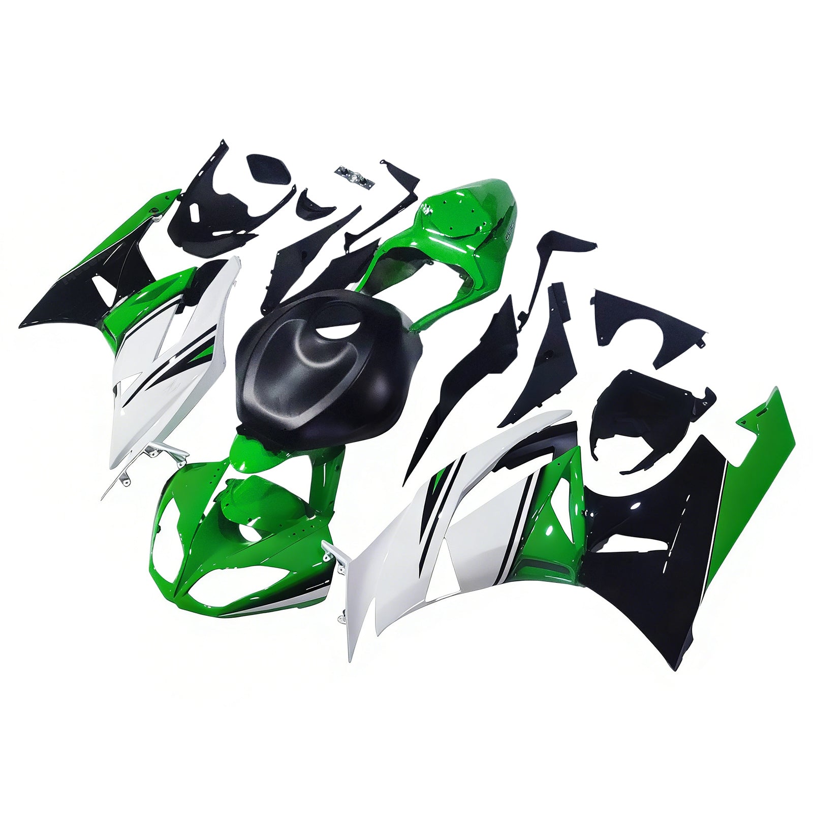 Kit de carénage à injection en plastique ABS pour Kawasaki ZX6R 636 2009-2012