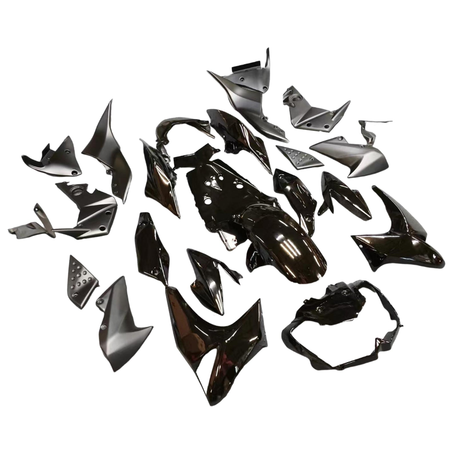 Kit de carénage par injection, carrosserie en plastique ABS, adapté à la Kawasaki Z1000 2007-2009