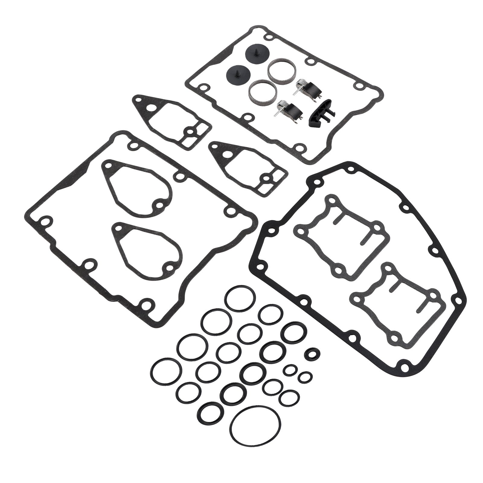 Snelwisselset voor O-ringen en spanners voor 99-17 Touring Softail Dyna-nokkenas