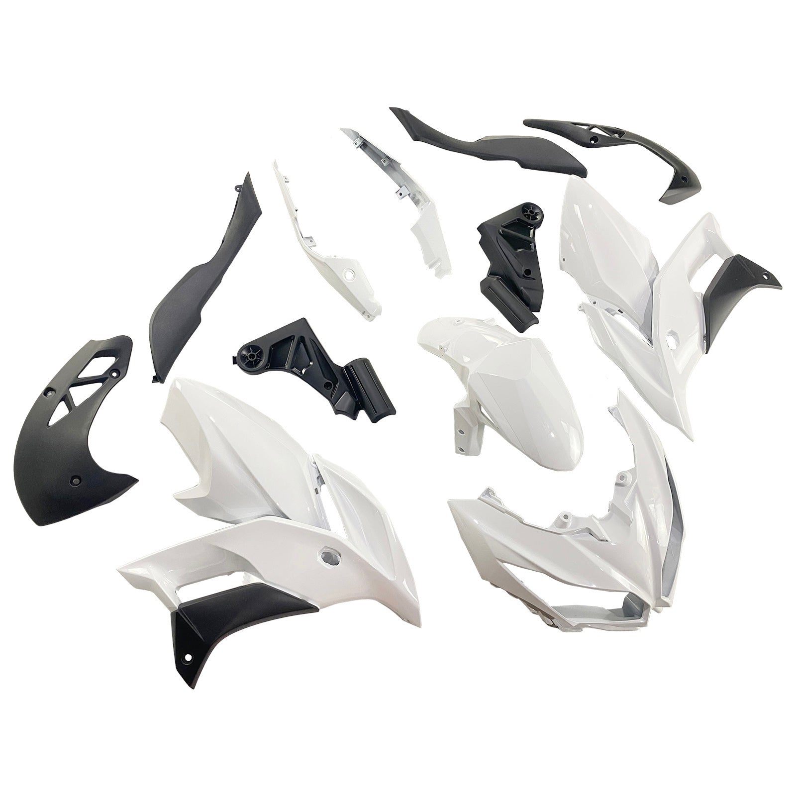 Kit de carénage par injection, carrosserie en plastique ABS, compatible avec la Kawasaki Versys 650 2015-2021
