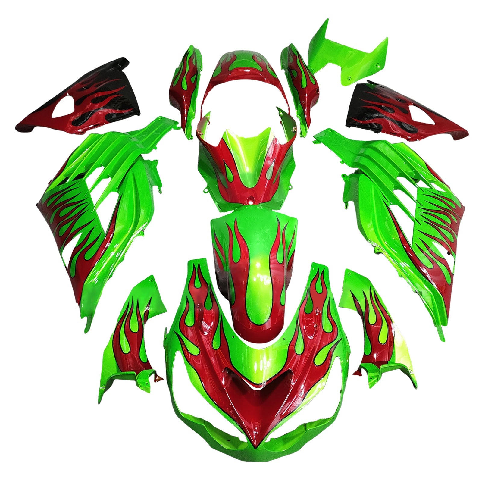 Kit de carénage par injection pour Kawasaki ZX14R ZZR1400 2012-2025