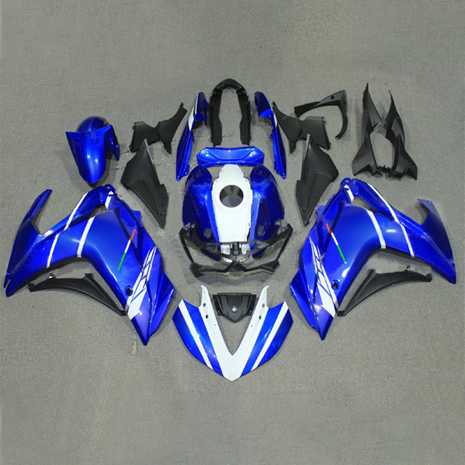 Kit de carénage en plastique ABS injecté pour Yamaha YZF-R3 2014-2018 R25 2015-2017
