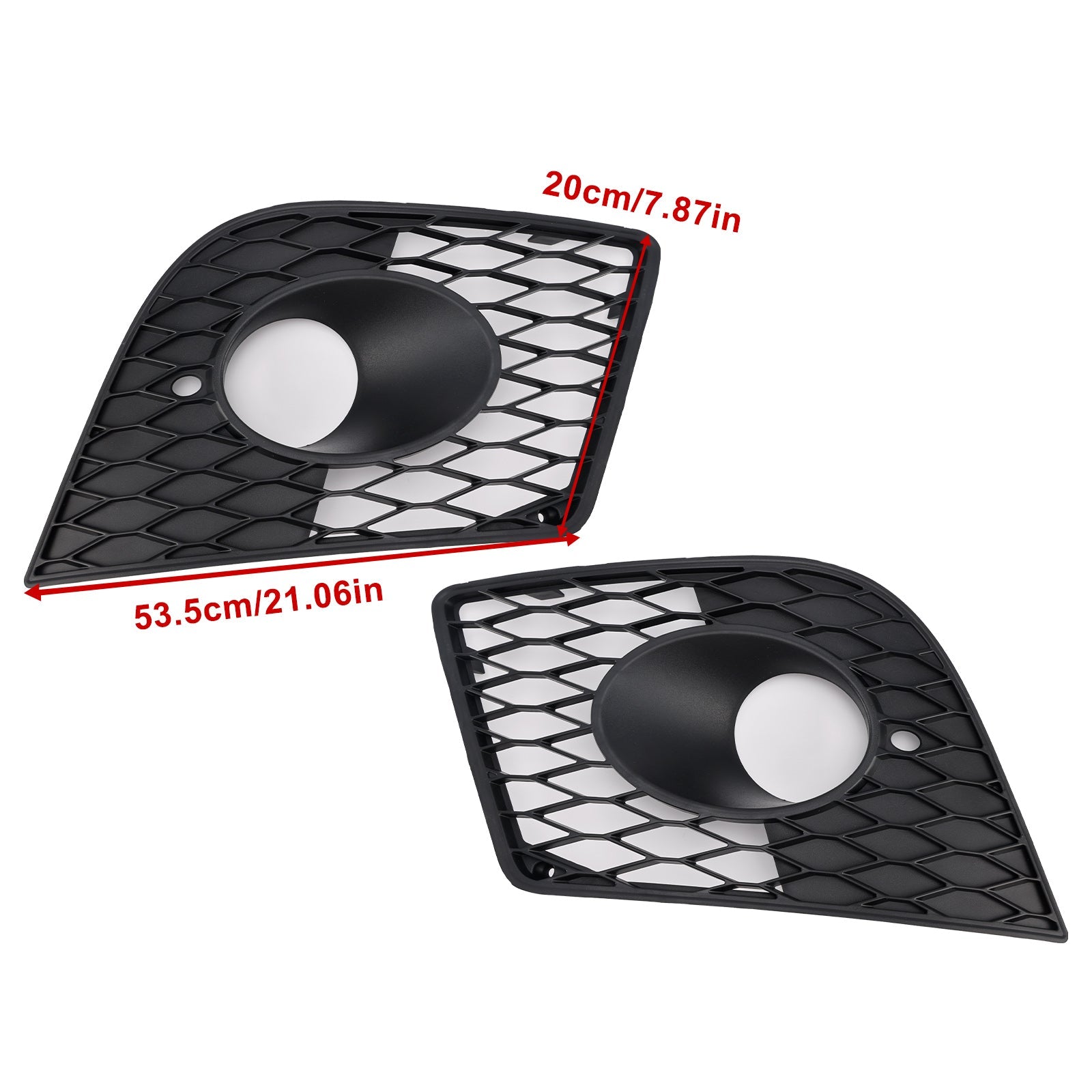 Conjunto de 2 cuadrículas protectoras para luces antiniebla delantera, para el asiento Leon Cupra 2005-2012
