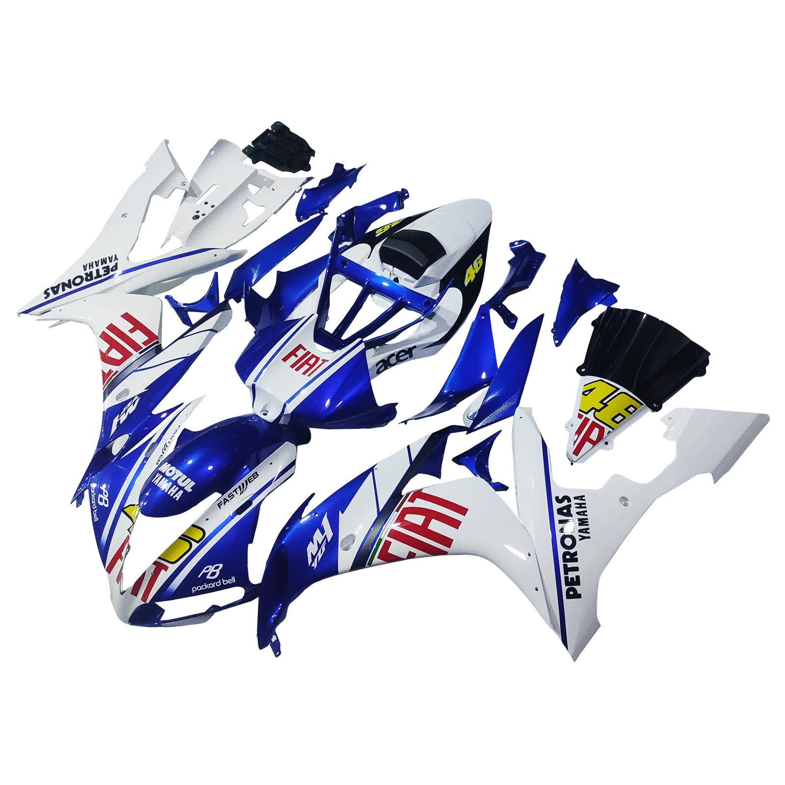Injectie kuipkit, ABS Plastic Body voor Yamaha YZF 1000 R1 2004-2006