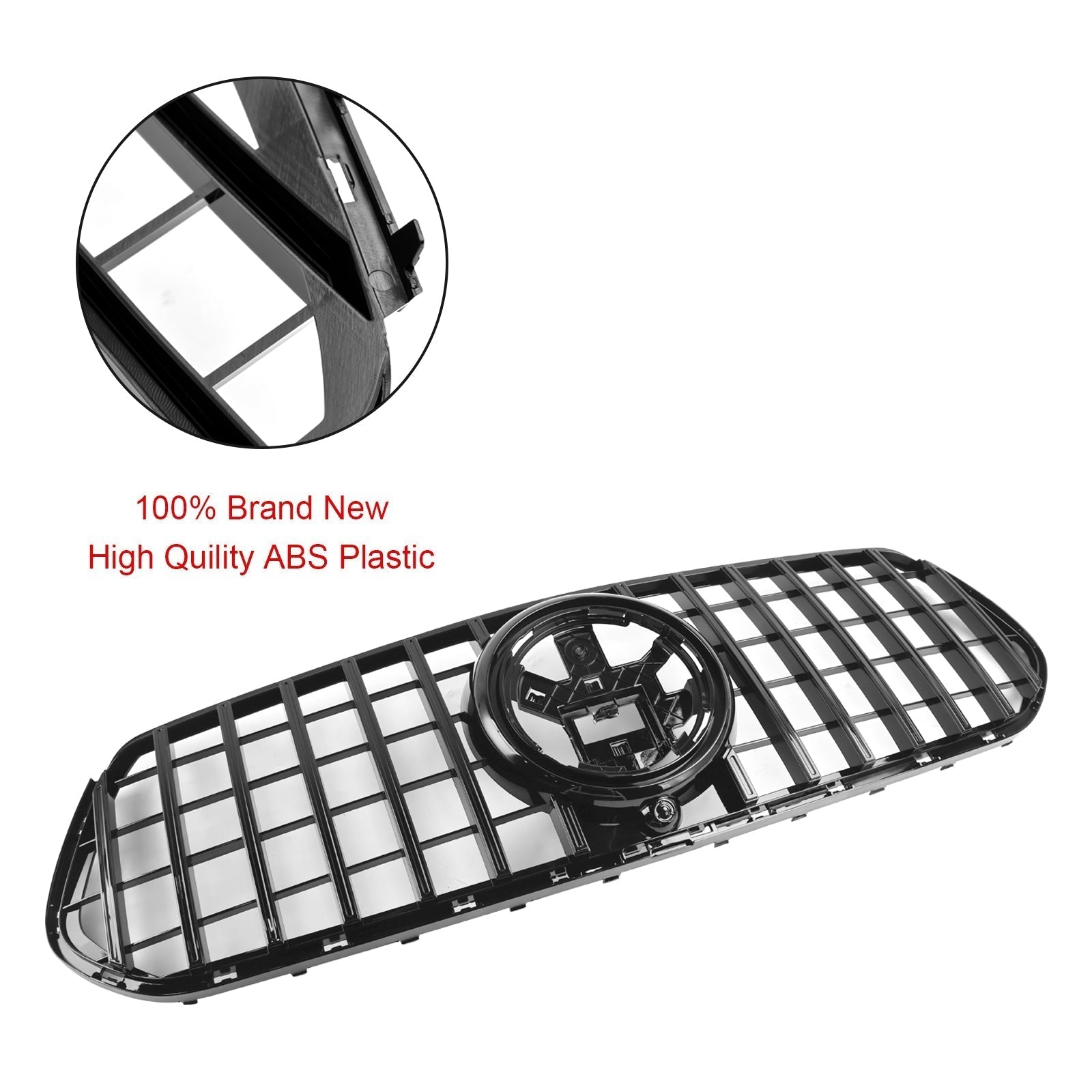 Mercedes-Benz GLE sijajno črna sprednja maska W167 pred prenovo 2019–2023