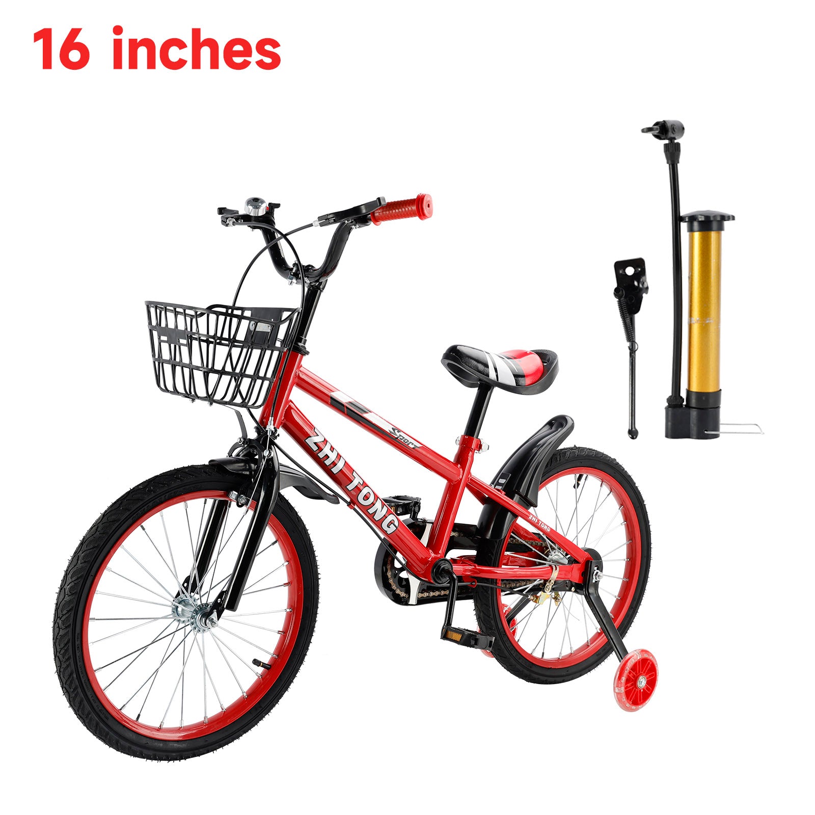 16/16/18 palcev Kid's Bike Child Bicycle Boys and Girls s pomožnim kolesom