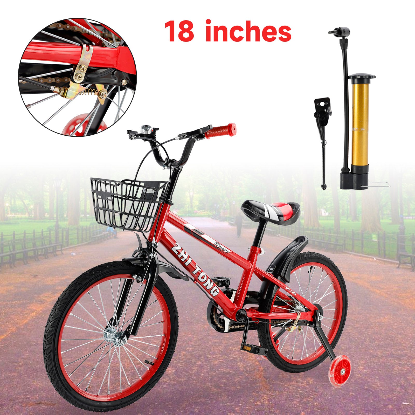 16/16/18 palcev Kid's Bike Child Bicycle Boys and Girls s pomožnim kolesom