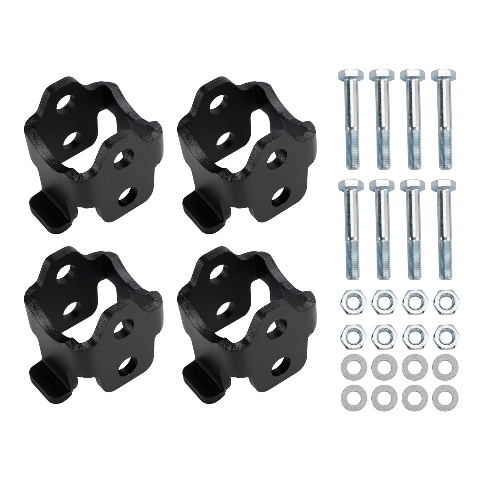 Kit de rehaussement avant et arrière de 2,5 cm (1 po) pour Can-Am Defender 500, 800 et 1000 HD Crew