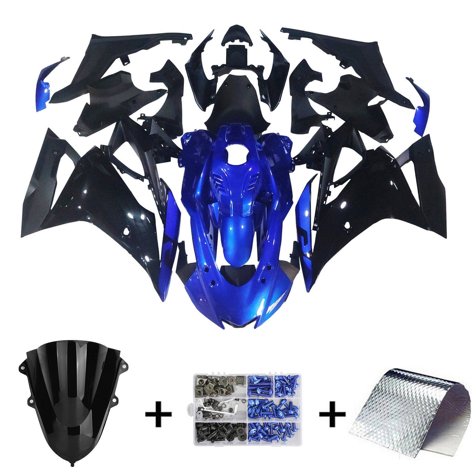 Kit de carénage injecté en plastique pour Yamaha YZF R125 2019-2022