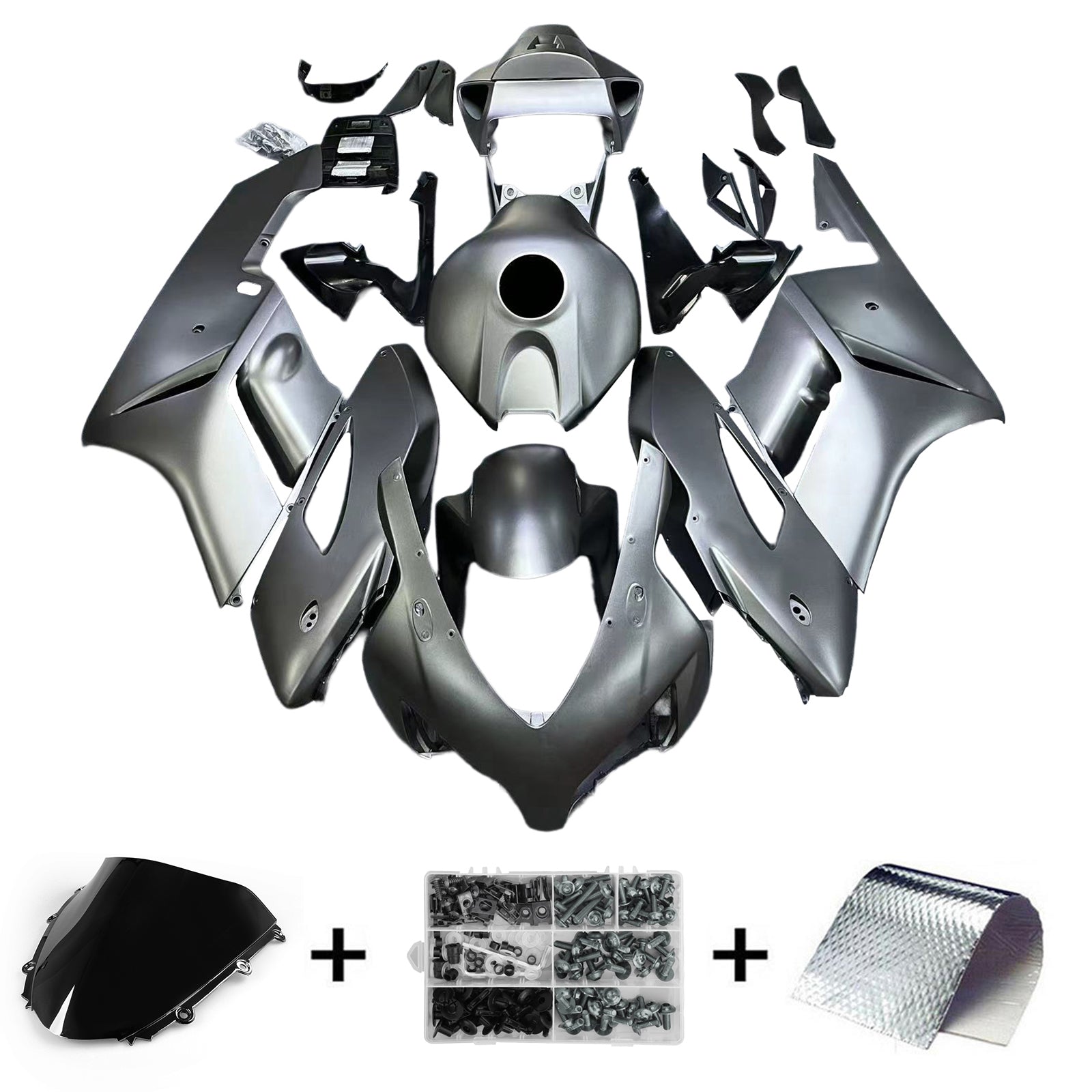 Kit de carenado de inyección, carrocería de plástico ABS para Honda CBR1000RR 2004-2005
