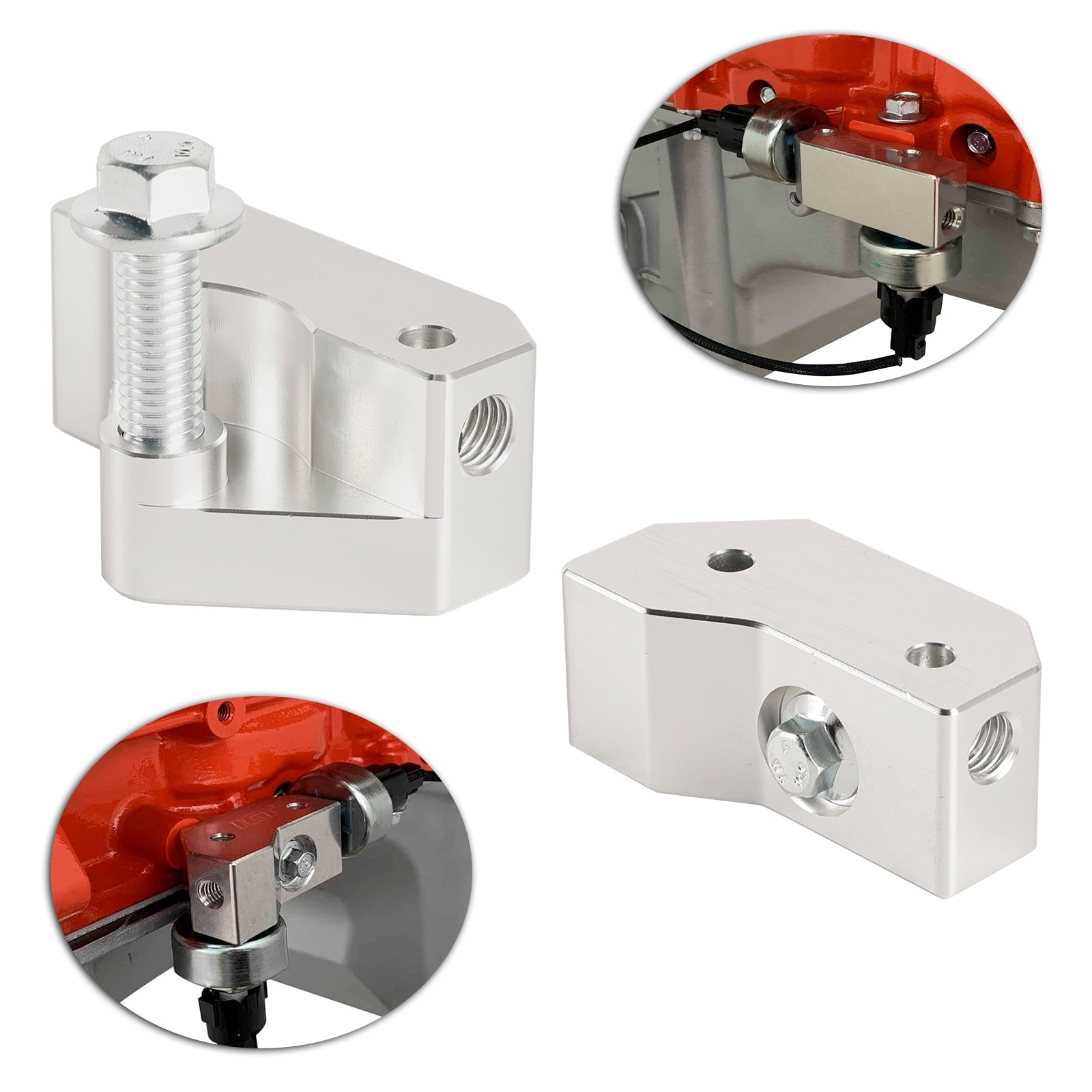 Verplaatsingsteunen van de ratelsensor voor motoren GM LS Gen 3 : LS1, LM7, LR4, LQ4, LS6, L59