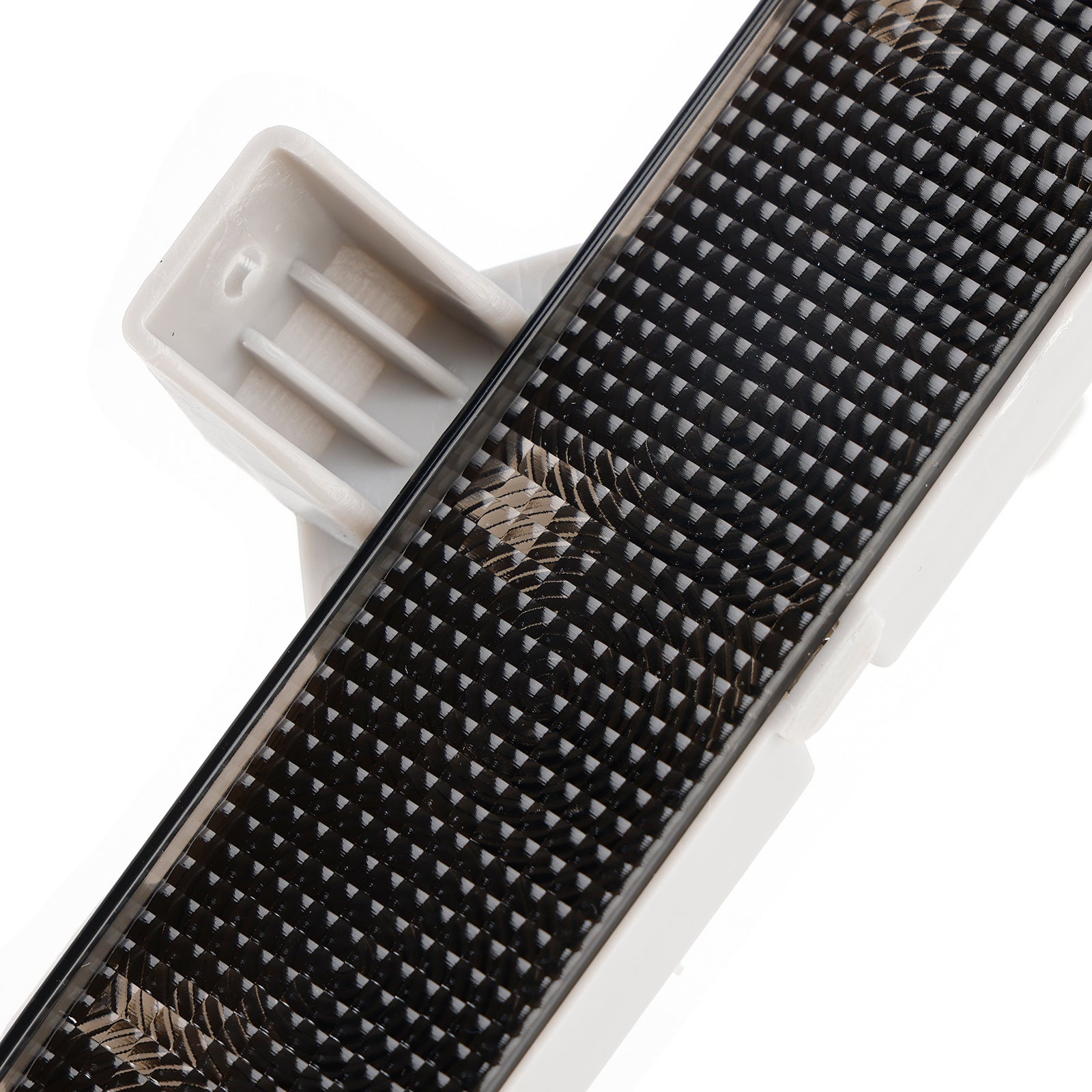 Terza terza luce freno posteriore nera con montaggio alto per Chevrolet Malibu 2008-2012