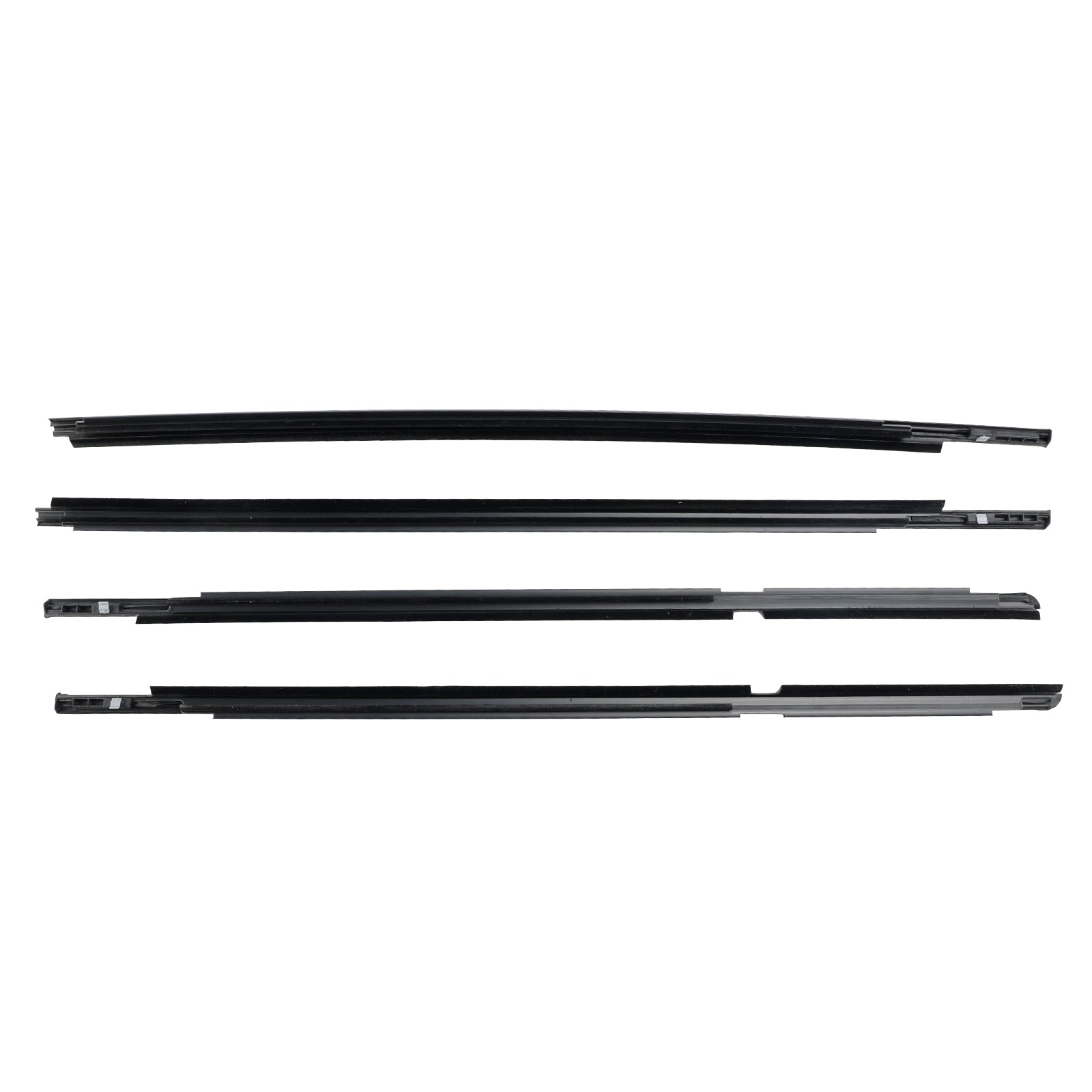 2005-2011 Toyota Yaris 4pcs moulage de coupe-froid en verre de porte extérieure 68160-52110