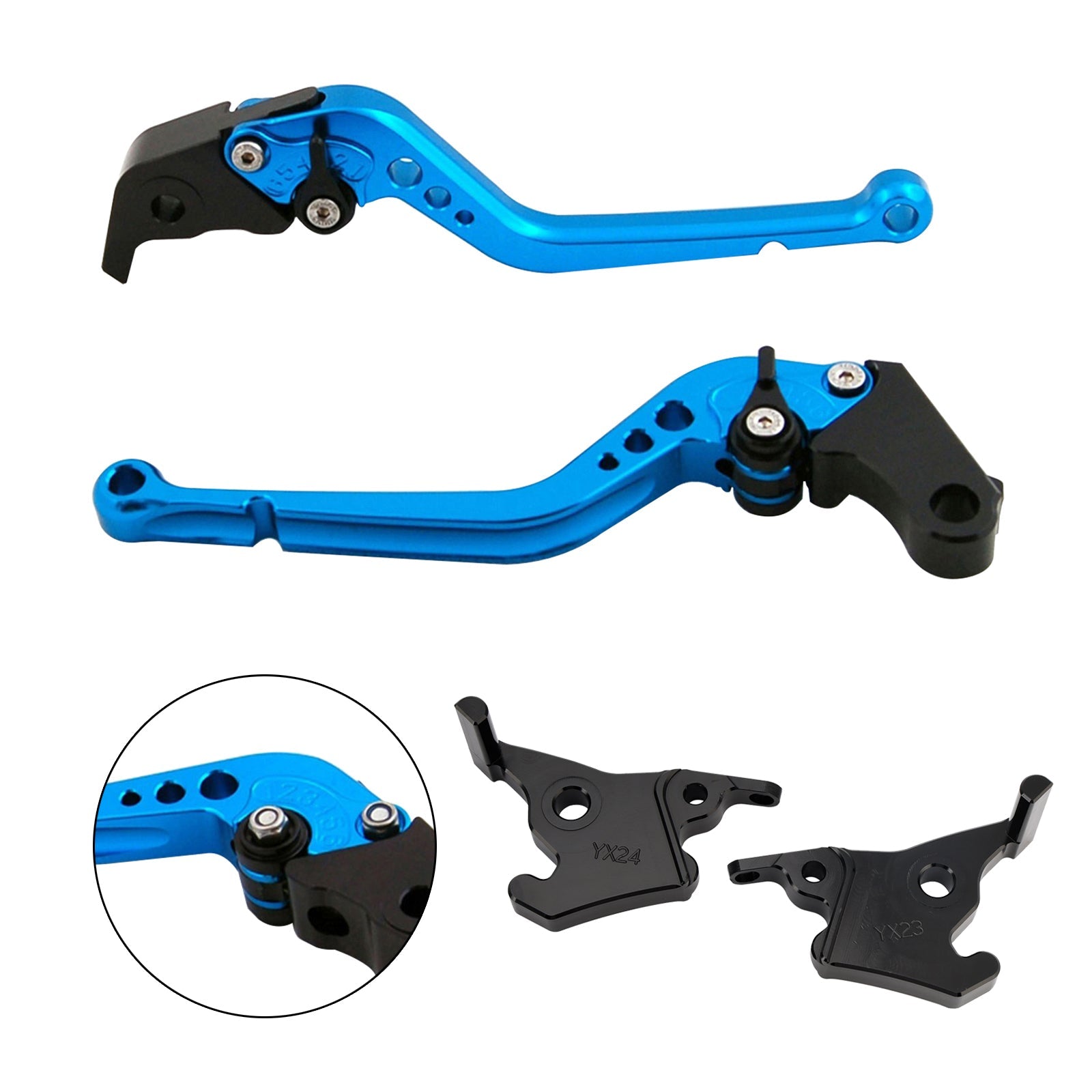 Levier d'embrayage et de frein long pour YAMAHA XMAX 300 (2023-2025)