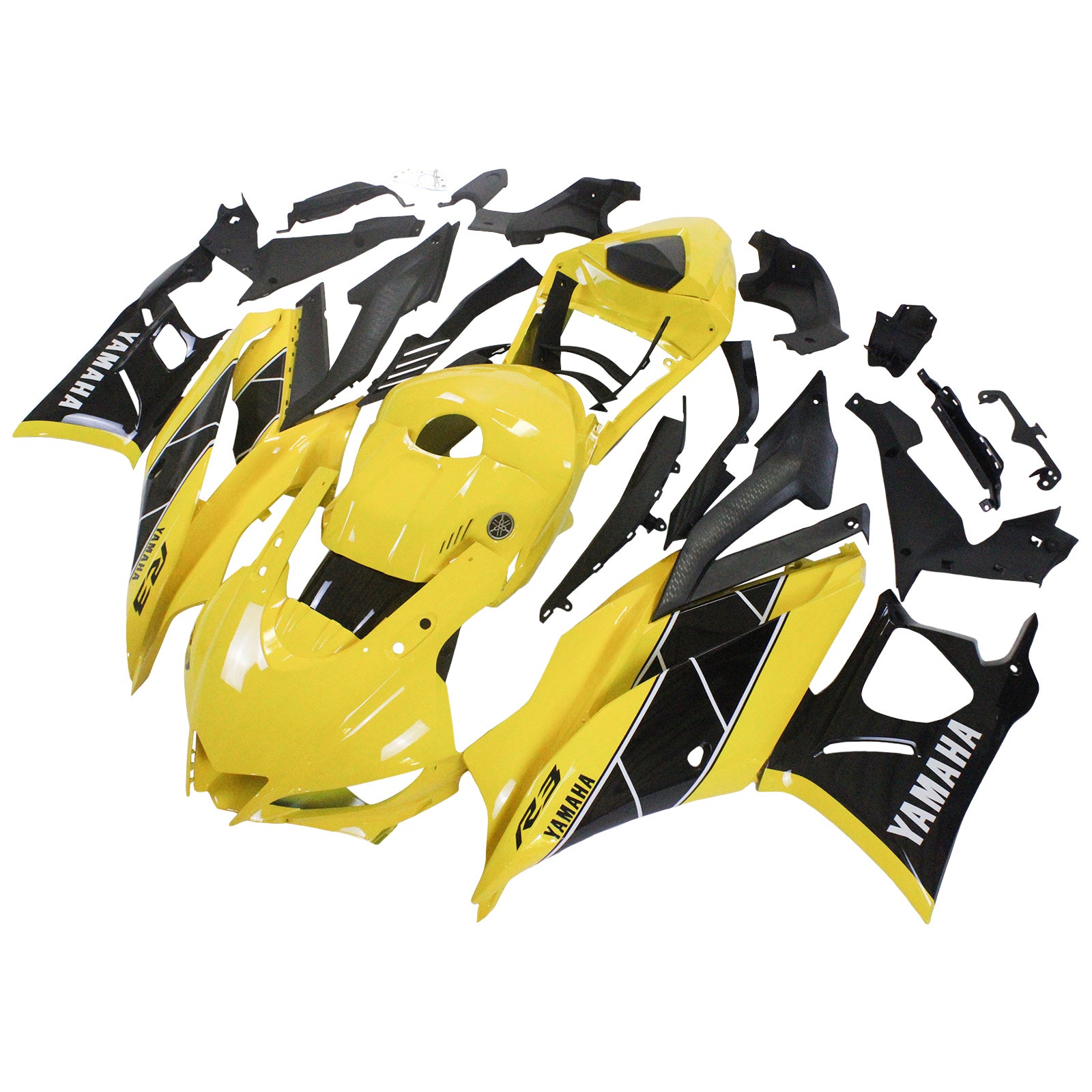 Injektiotapapakkaus, ABS-muovinen kori Yamaha YZF R3 R25 2022-2024