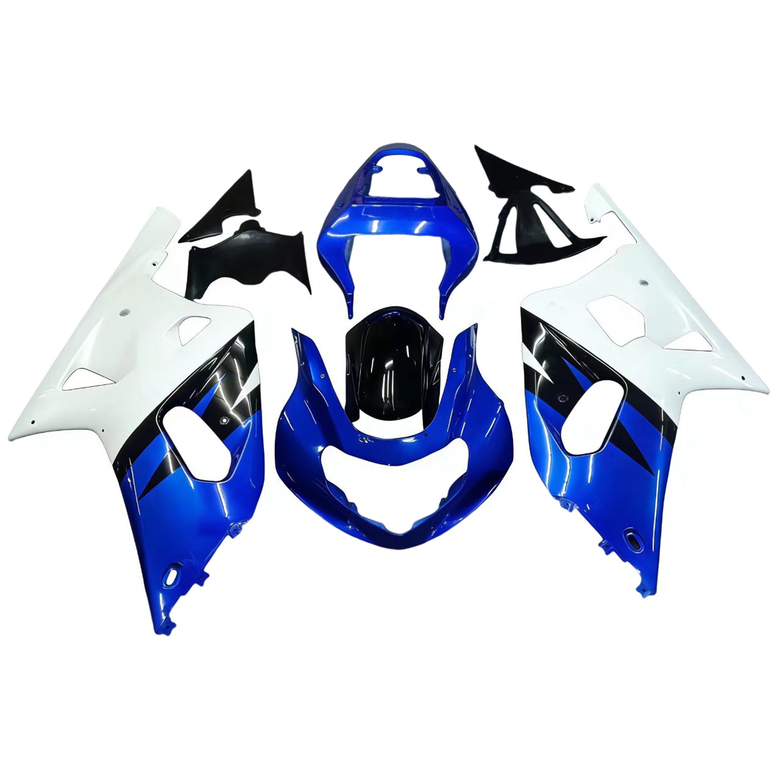 Kit de carénage par injection, carrosserie en plastique ABS, compatible avec Suzuki GSXR750 2001-2003