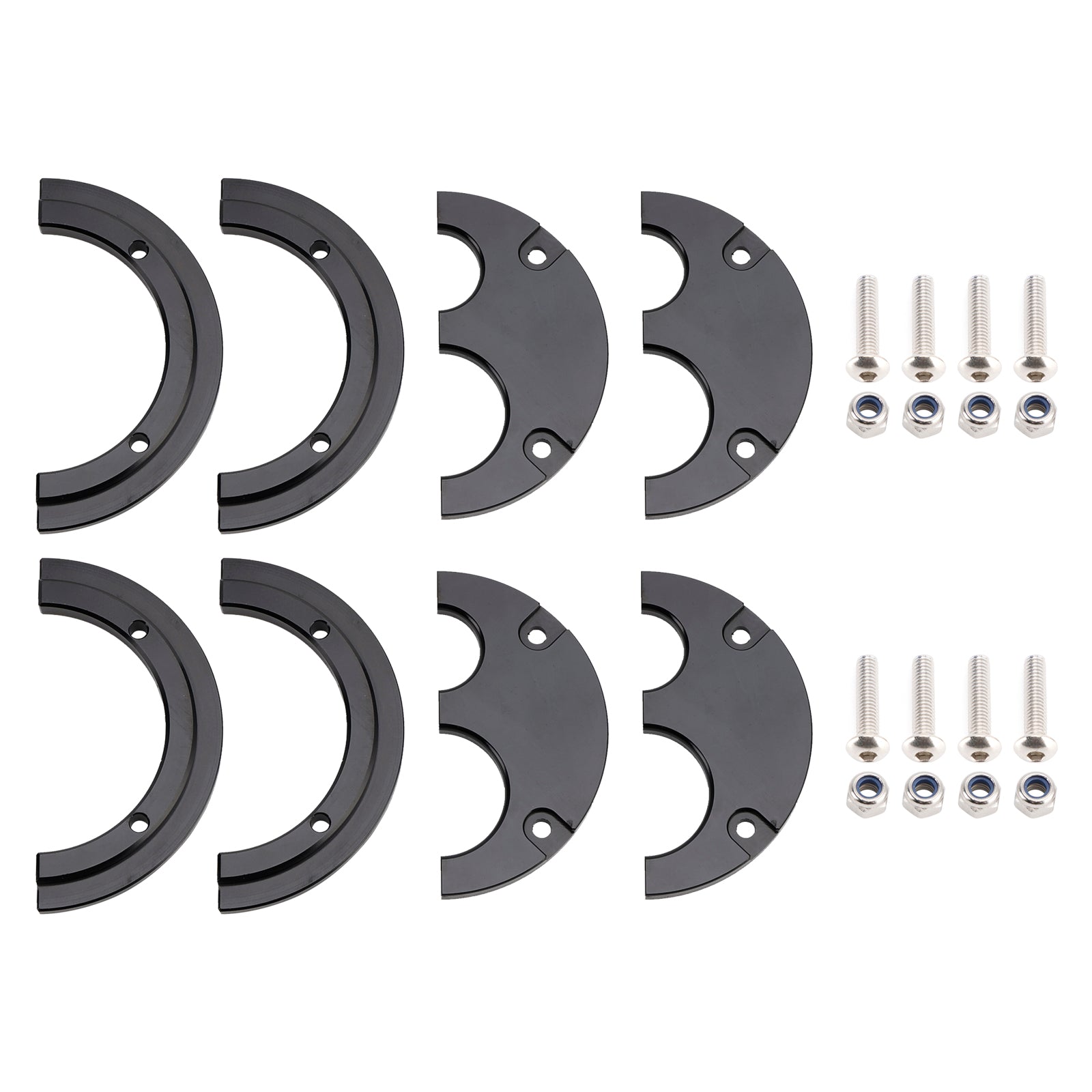 Set van 2 firewall-kabeldoorvoertules voor Holley Terminator